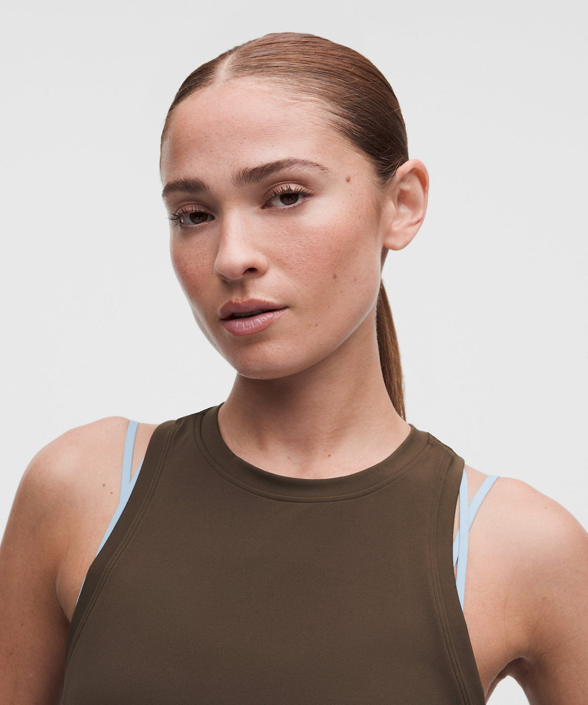 Lululemon Silky High-Neck Yoga Tank Top - Walnut Crunch - imagen 4