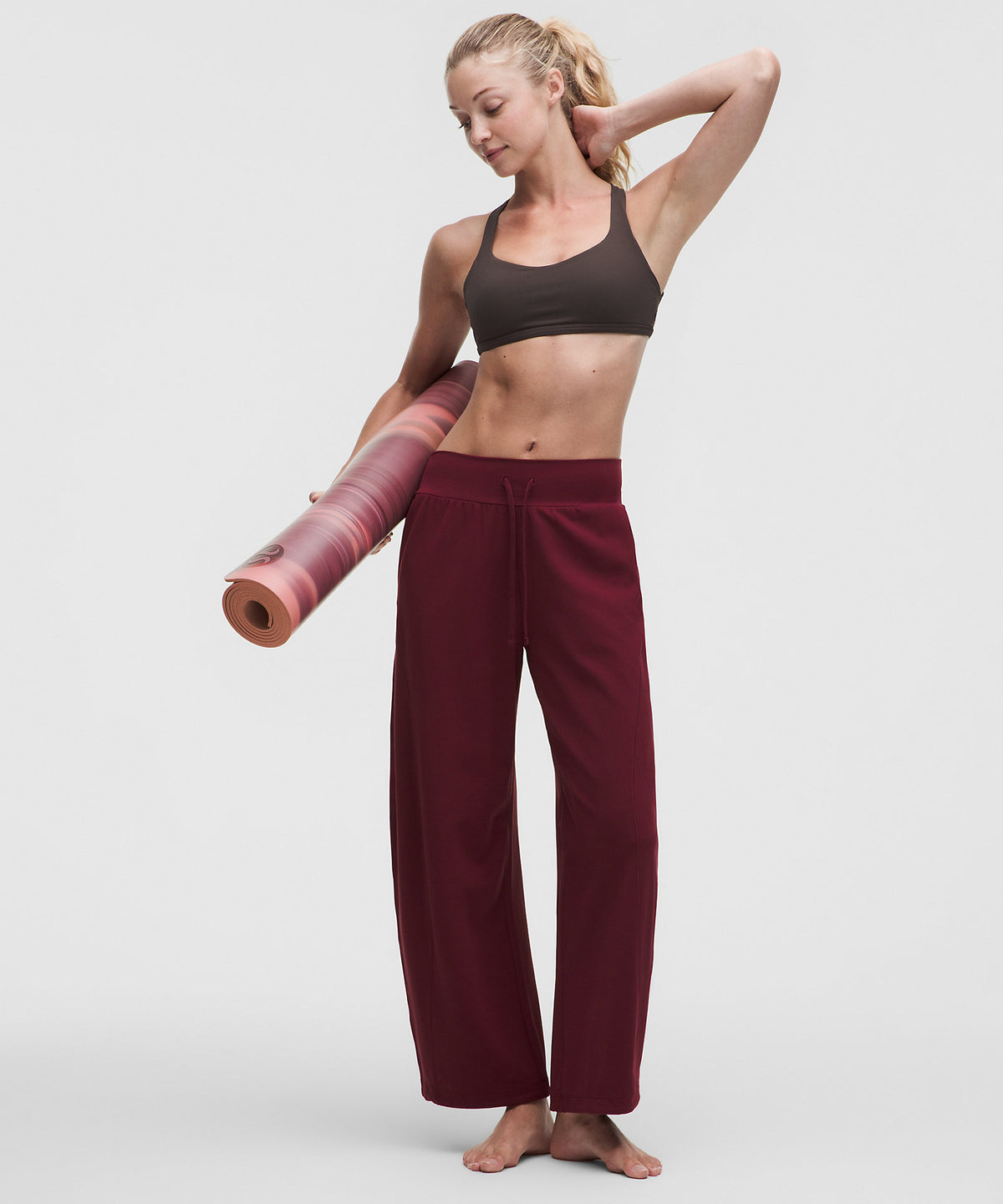 Lululemon Free to Be Bra - Wild Light Support, A/B Cup - Mahogany Muse - imagen 3
