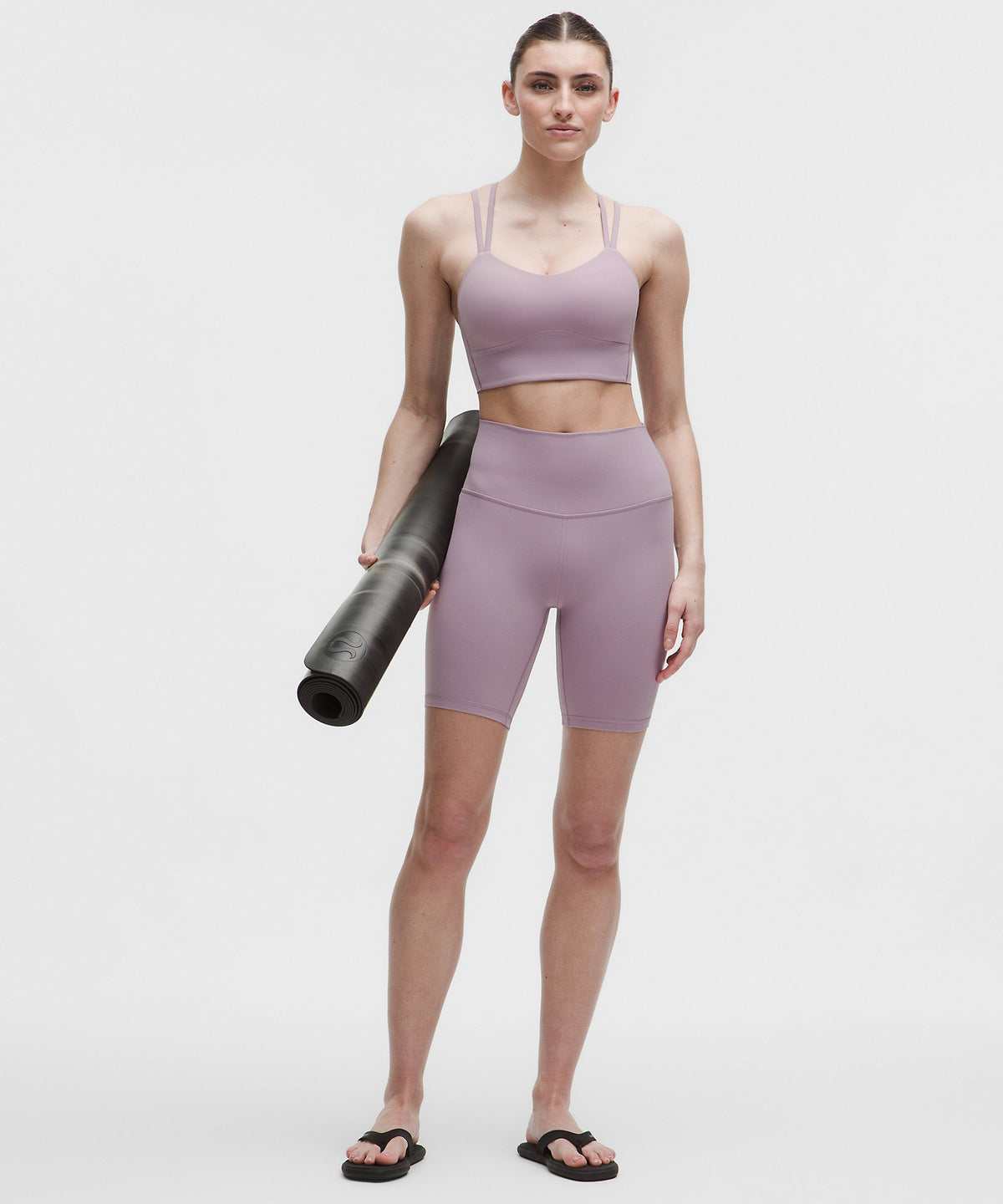 Lululemon Like a Cloud Longline Bra Light Support, B/C Cup - Lotus Lavender - imagen 3