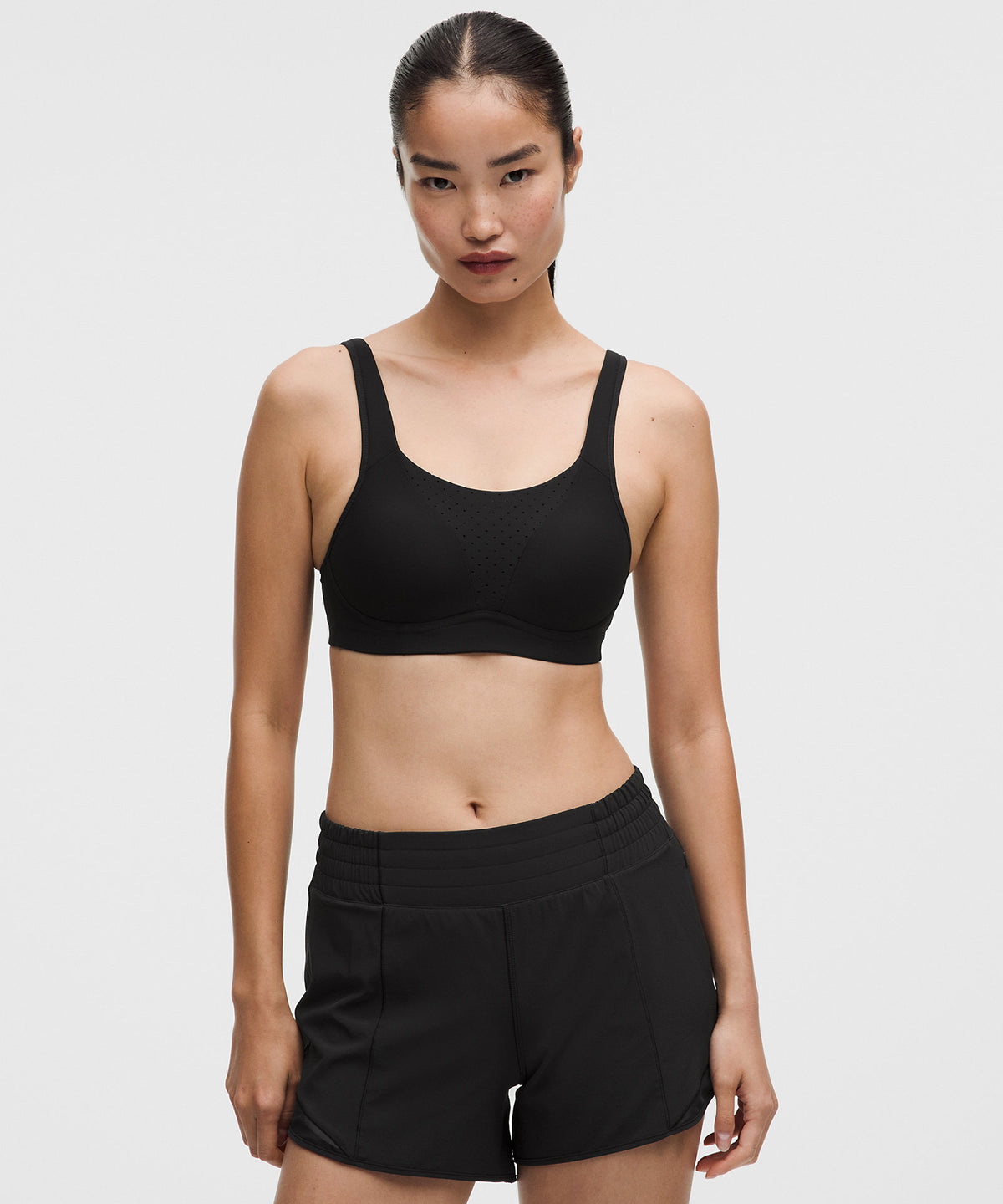 Lululemon Run Times Bra High Support, B–G Cups - Black - imagen 1