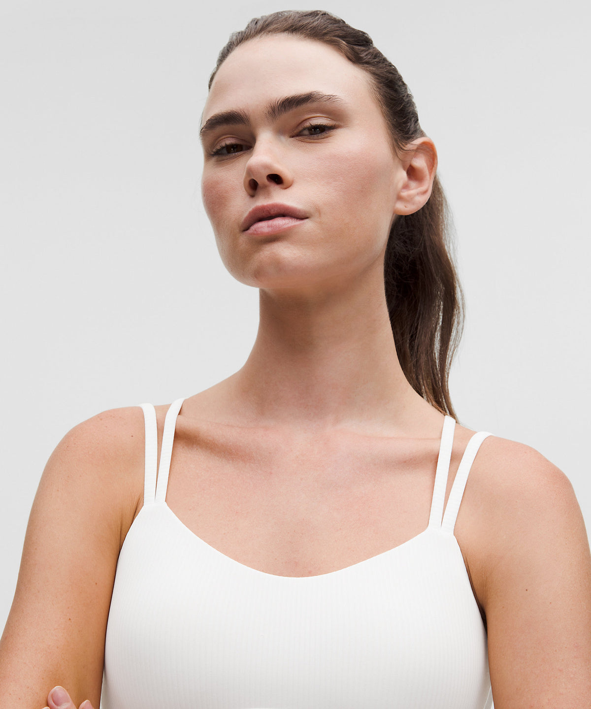 Lululemon Like a Cloud Ribbed Bra Light Support, B/C Cup - White - imagen 4