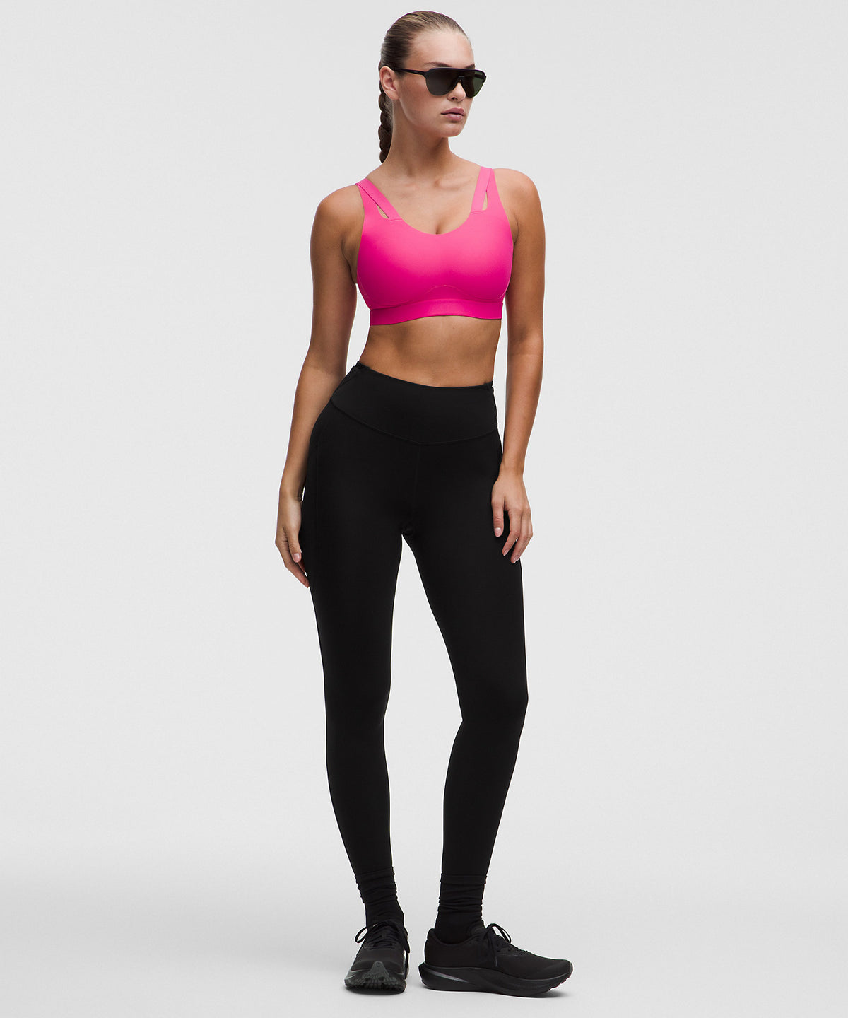 Lululemon Levitation Sports Bra High Support, B–G Cups - Flamingo Fun Tone - imagen 3