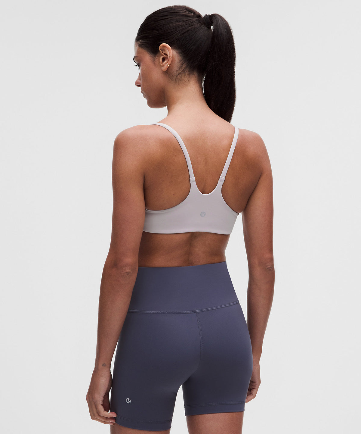 Lululemon Wunder Train Strappy Racer Bra Light Support, A/B Cup - Icy Taupe - imagen 2