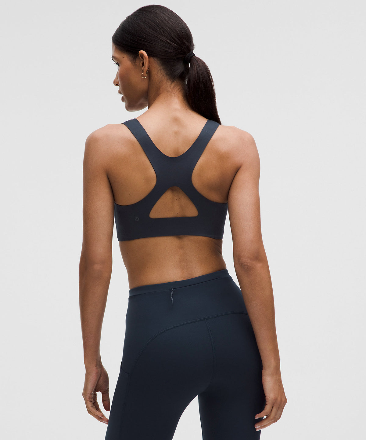 Lululemon Go Further Bra with Support Code Technology High Impact, C/D Cup - True Navy - imagen 2