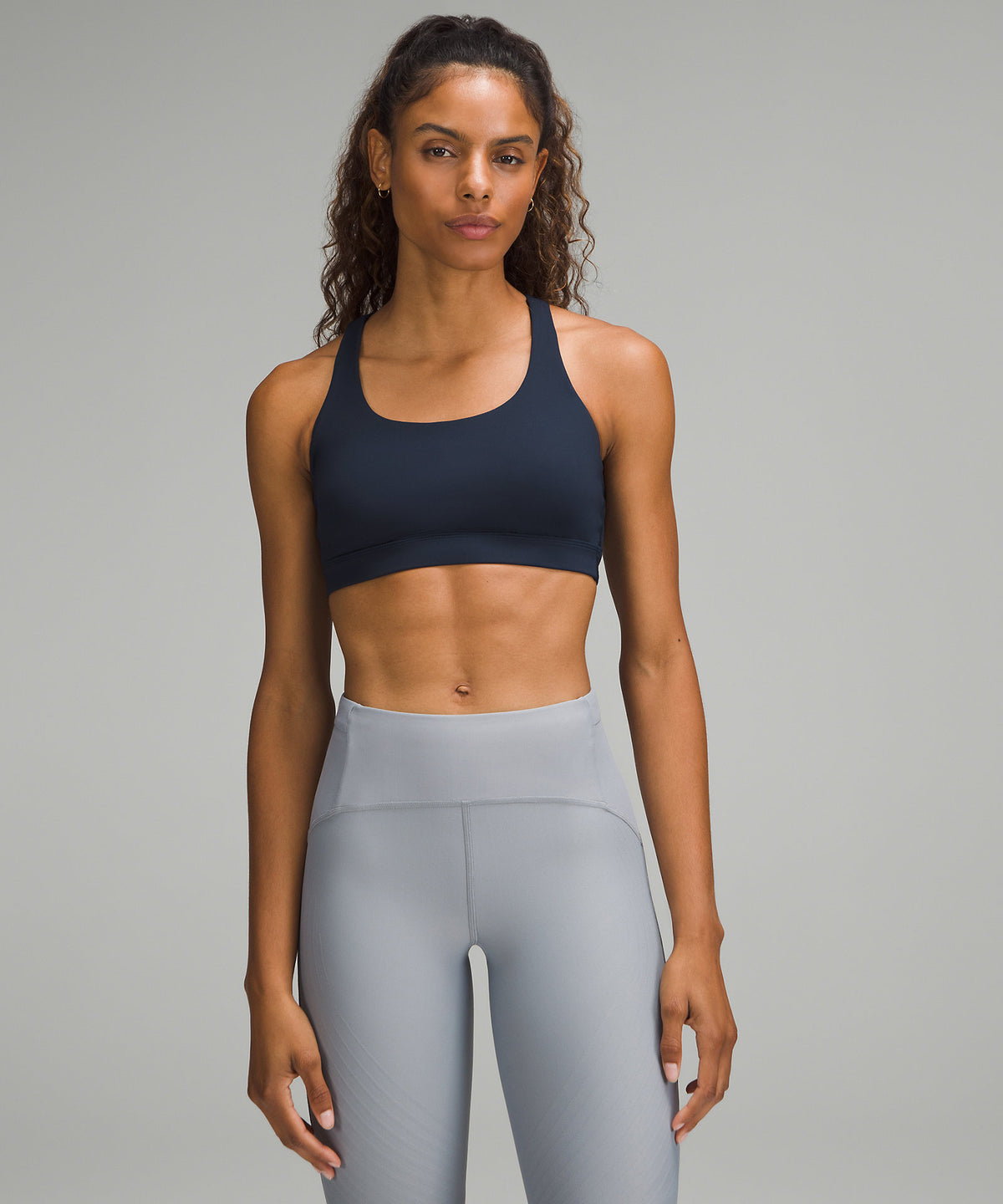 Lululemon Energy Bra Medium Support, B–D Cups - True Navy - imagen 1