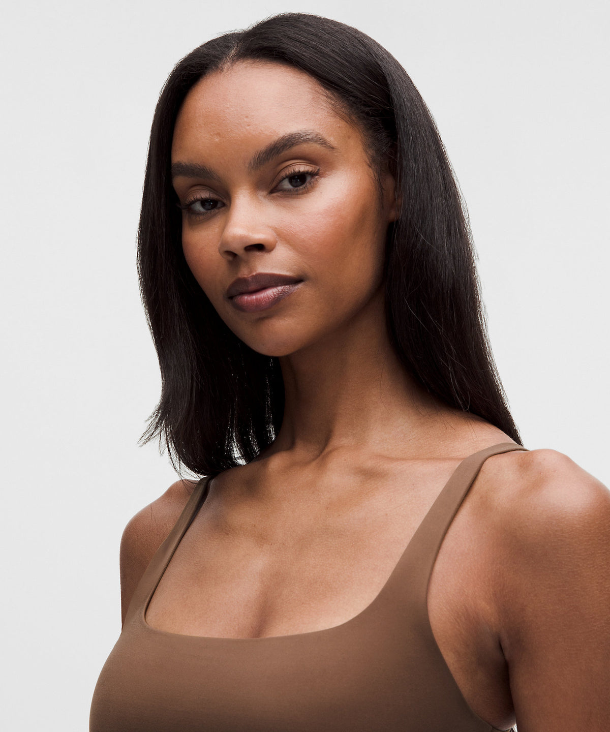 Lululemon Wundermost Ultra-Soft Nulu Scoop-Neck Bralette A–C Cups - Java - imagen 4
