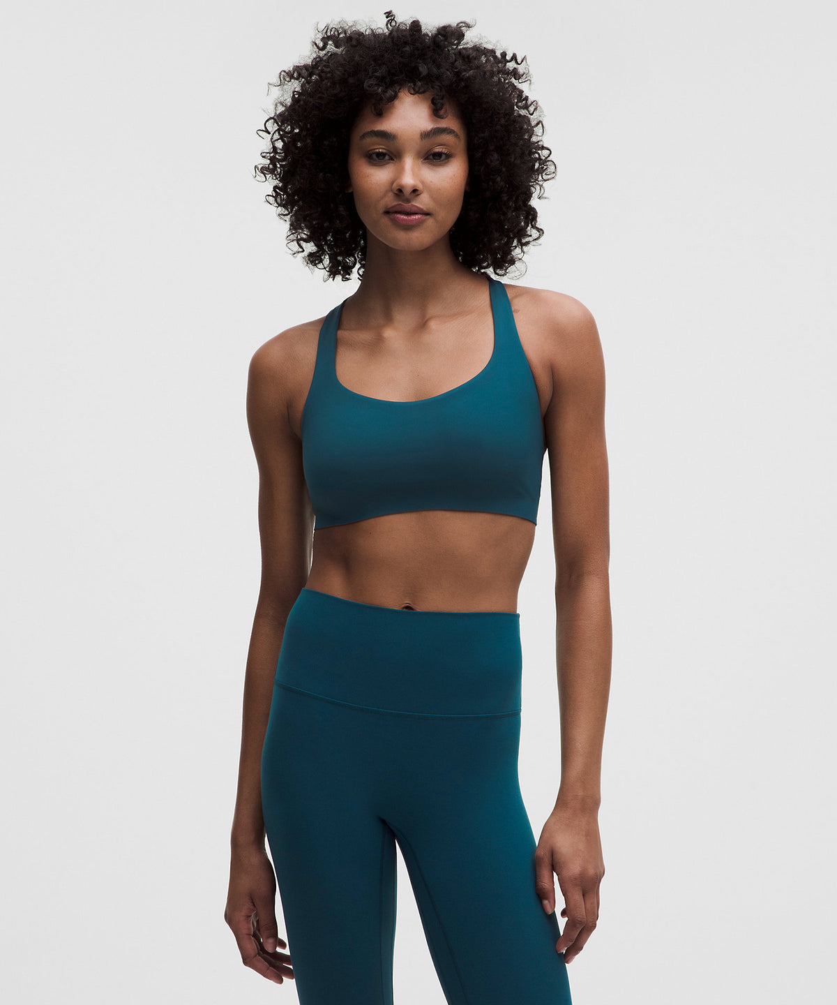 Lululemon FlexyFlex Strappy Yoga Bra Light Support, A-C Cups - Remixed Marine - imagen 2