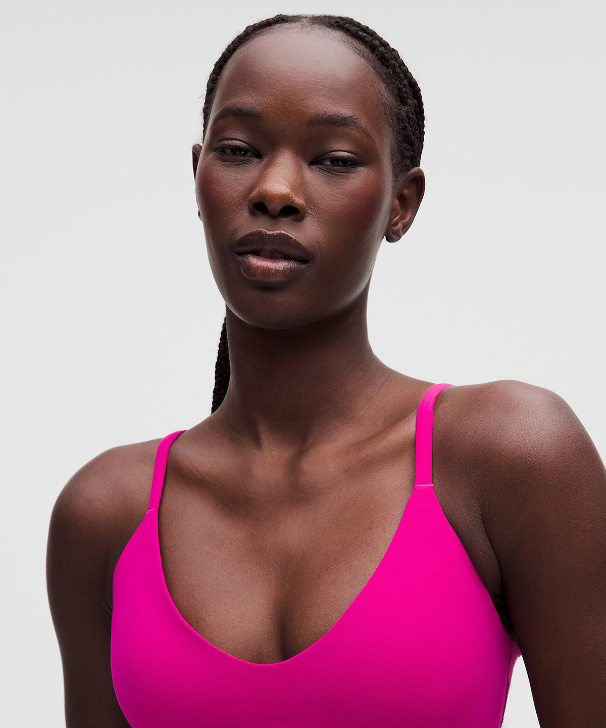 Lululemon Focuser Scoop-Neck Bra Nulu Light Support, A/B Cup - Pink Flare - imagen 4