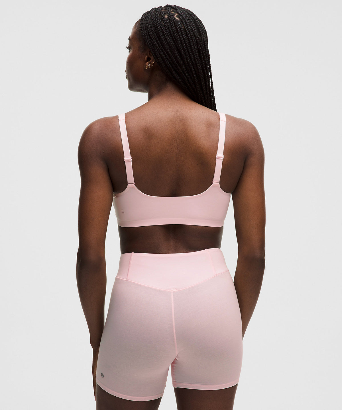 Lululemon Wundermost Ultra-Soft Nulu Scoop-Neck Bralette D–DDD Cups - Pink Pearl - imagen 2