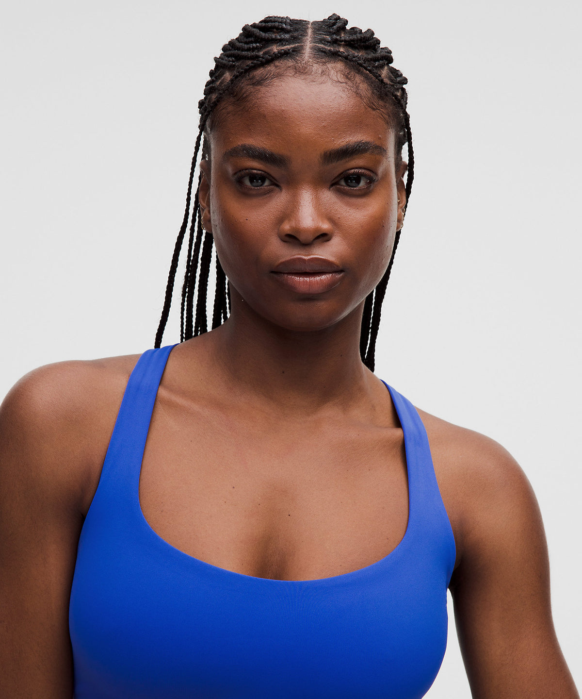 Lululemon FlexyFlex Strappy Yoga Bra Light Support, D-DDD Cups - Beach Ball Blue - imagen 4
