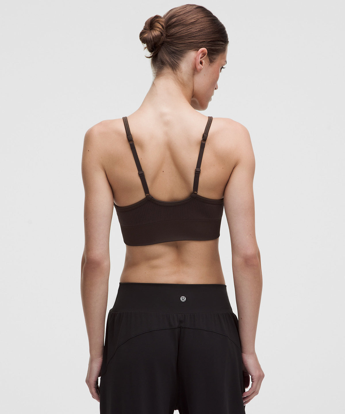 Lululemon Ebb to Street Bra Light Support, B/C Cup - Mahogany Muse - imagen 2