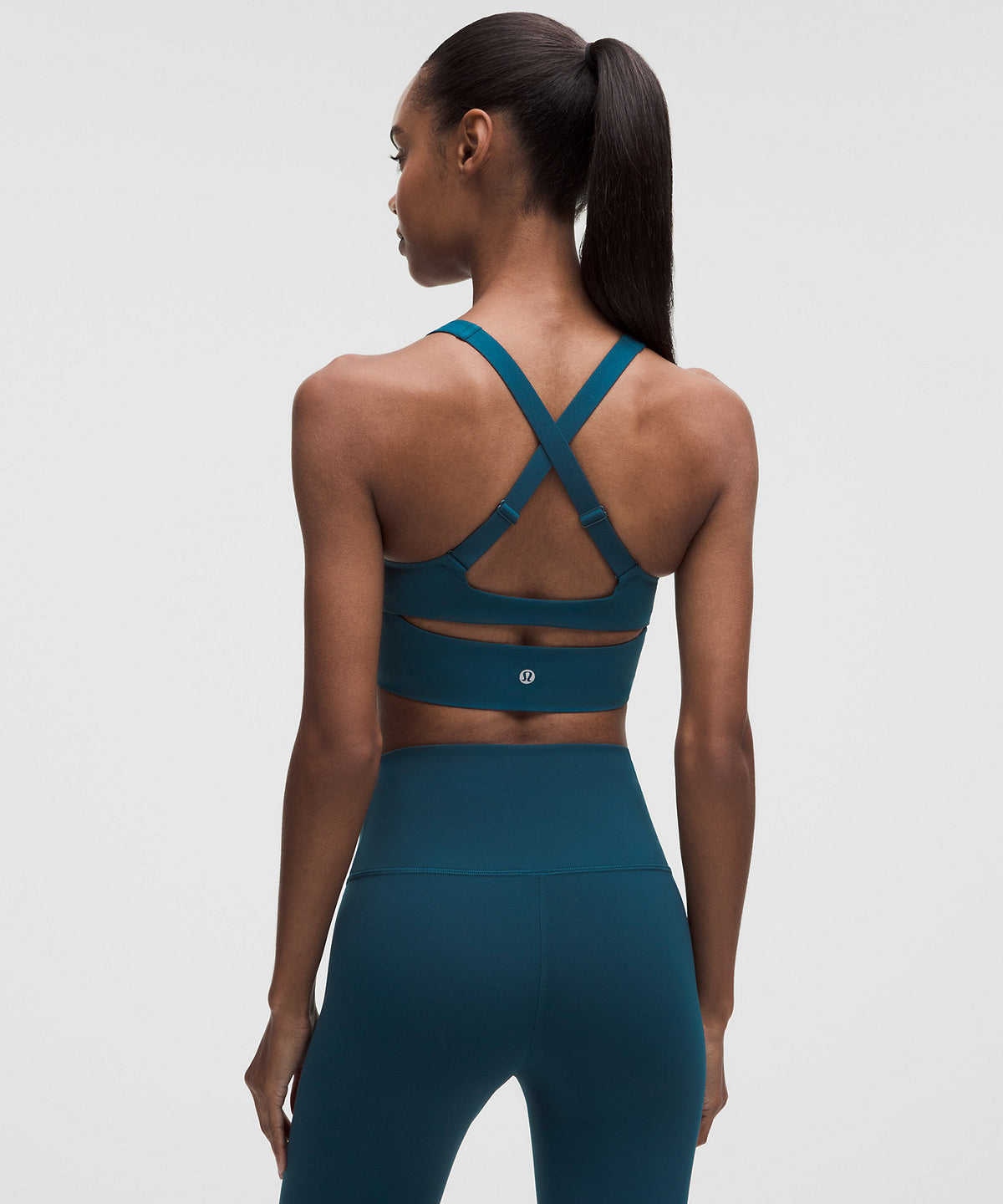 Lululemon Like a Cloud Train Bra Medium Support, B/C Cup - Remixed Marine - imagen 1