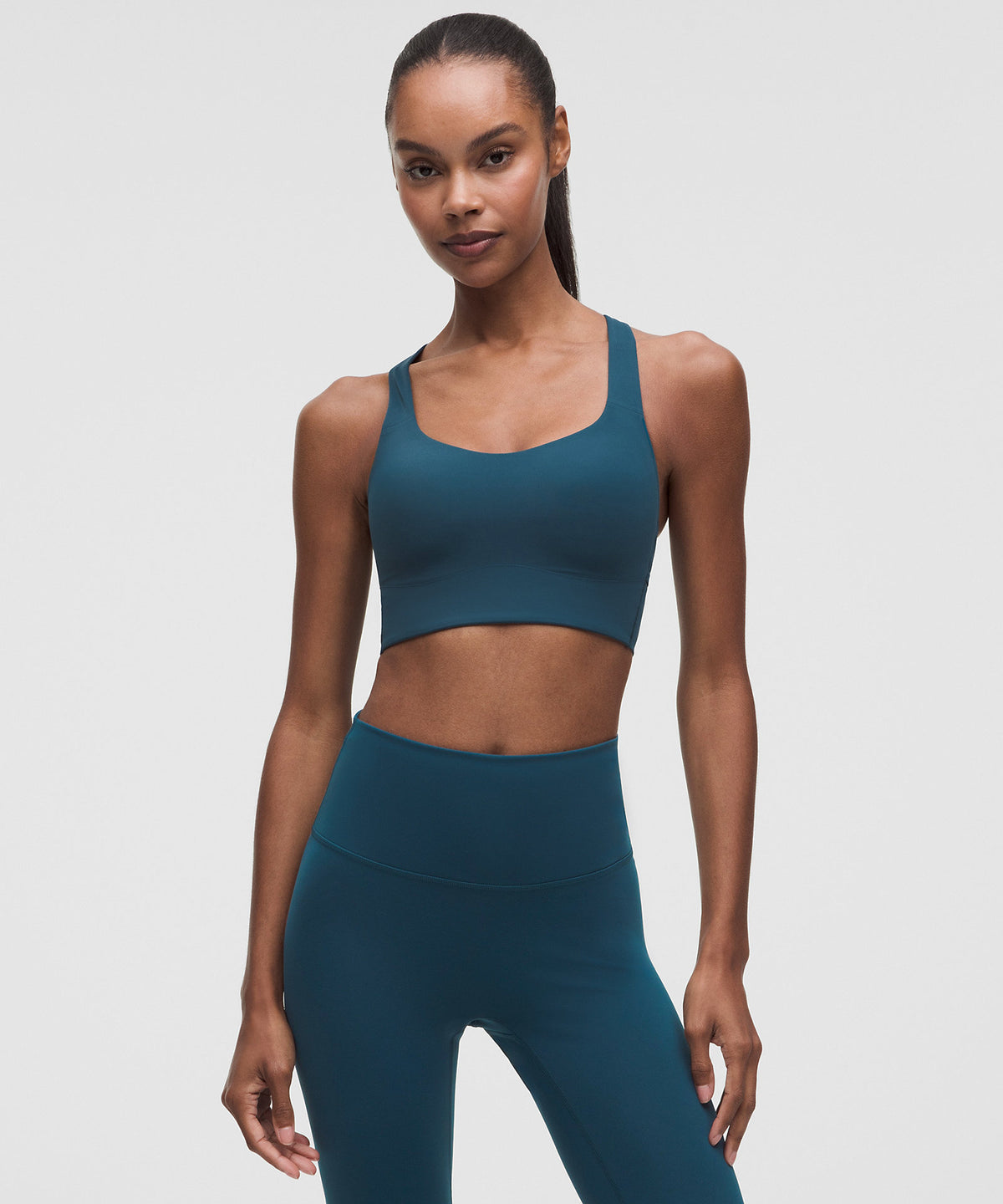 Lululemon Like a Cloud Train Bra Medium Support, B/C Cup - Remixed Marine - imagen 2