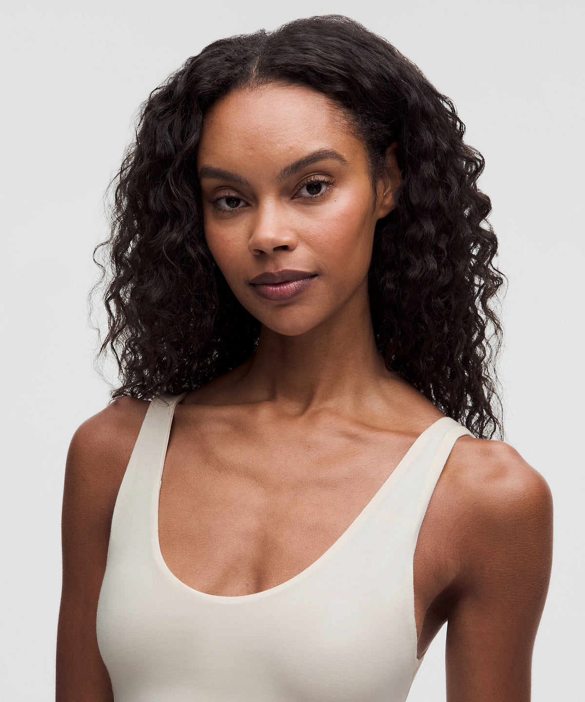 Lululemon UnderEase Scoop-Neck Bralette A-C Cups - Light Ivory - imagen 4