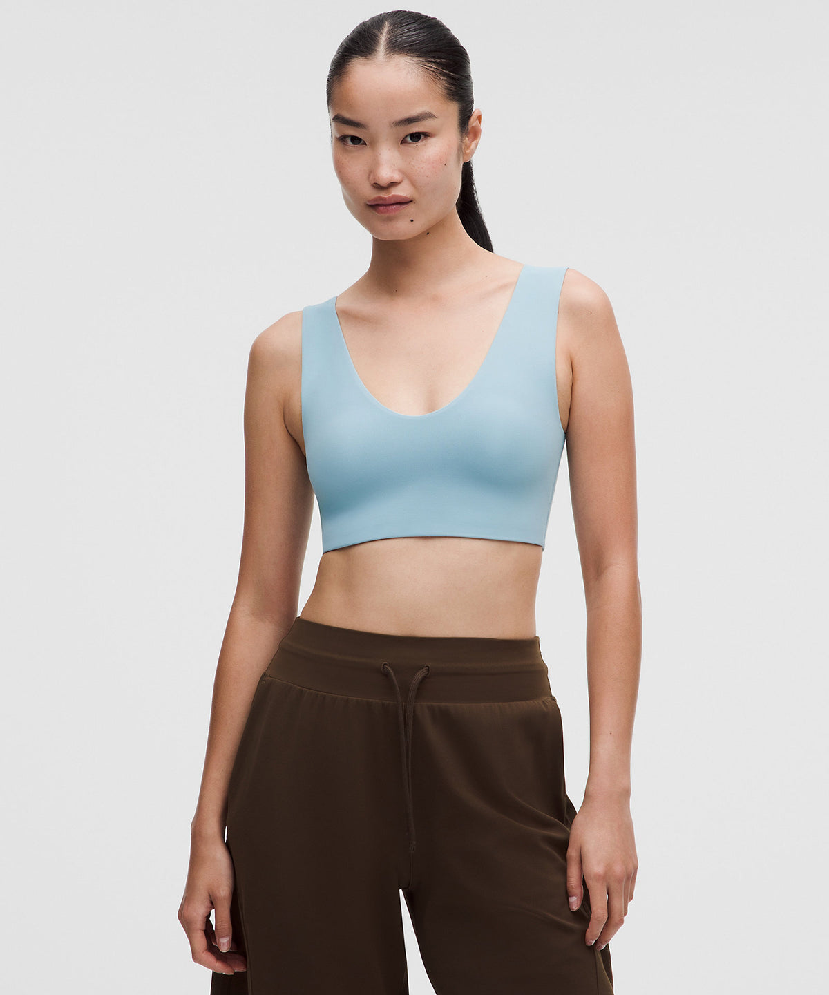 Lululemon Bend This Boat and Scoop Bra Light Support, A-C Cups - Seafoam - imagen 4