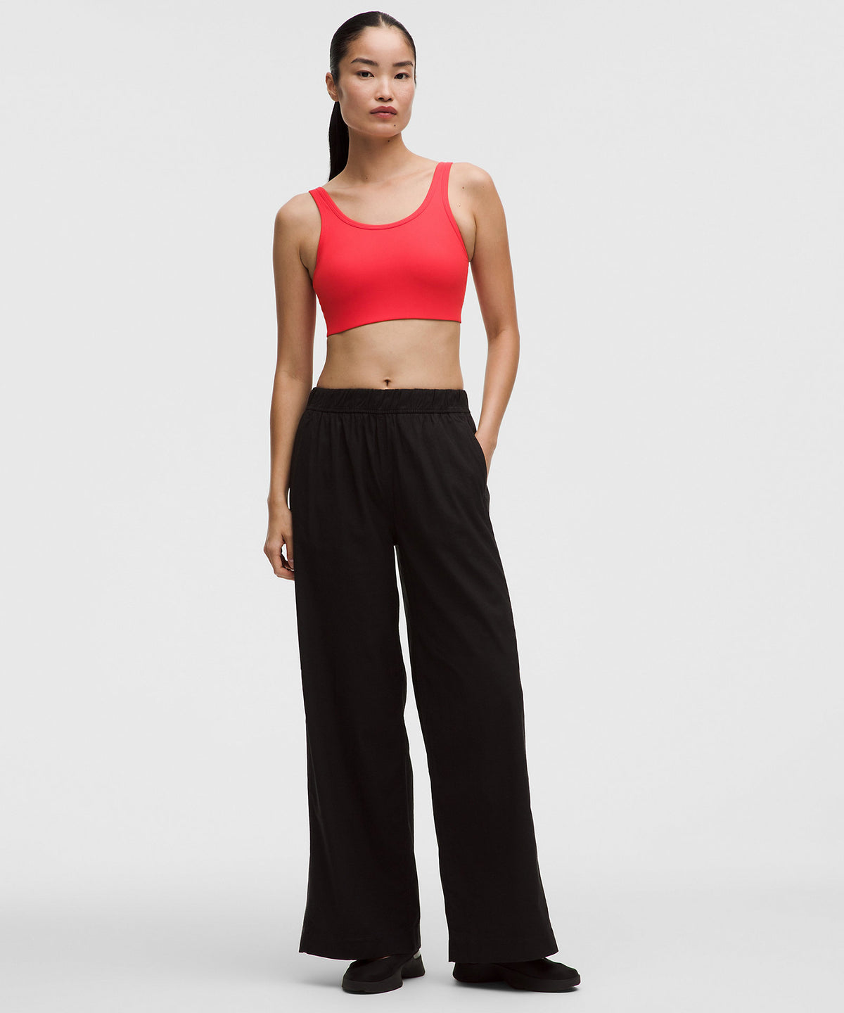 Lululemon Nulu Ribbed Scoop-Neck Bra Light Support, B/C Cup - Star Burst Tone - imagen 3