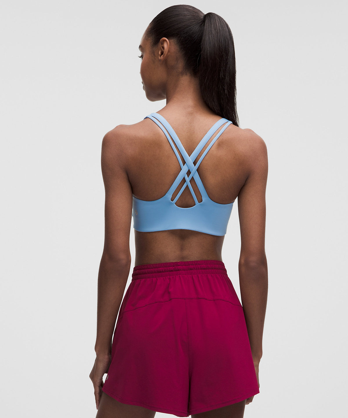 Lululemon Energy Bra Medium Support, B-D Cups Evolve - Dreamy Blue - imagen 2