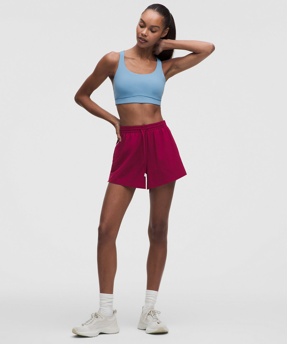 Lululemon Energy Bra Medium Support, B-D Cups Evolve - Dreamy Blue - imagen 3