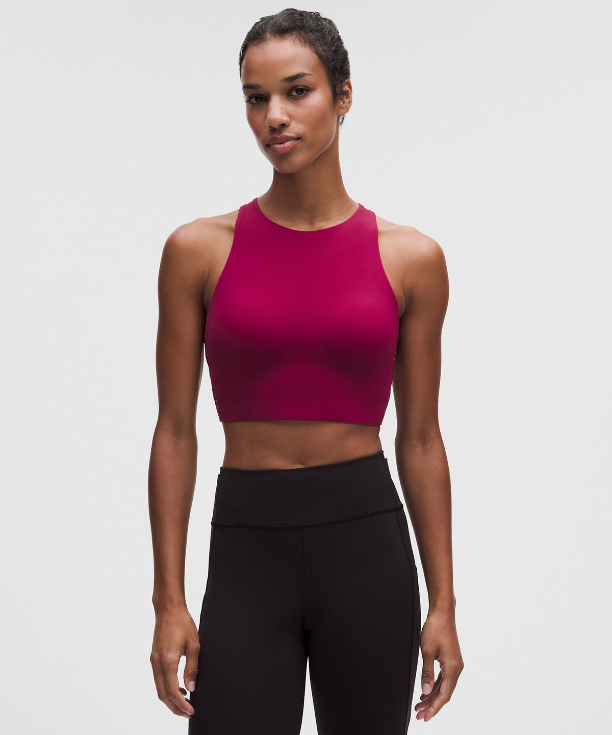 Lululemon Fast and Free Bra Medium Support, B/C Cup - Raspberry Rave - imagen 1