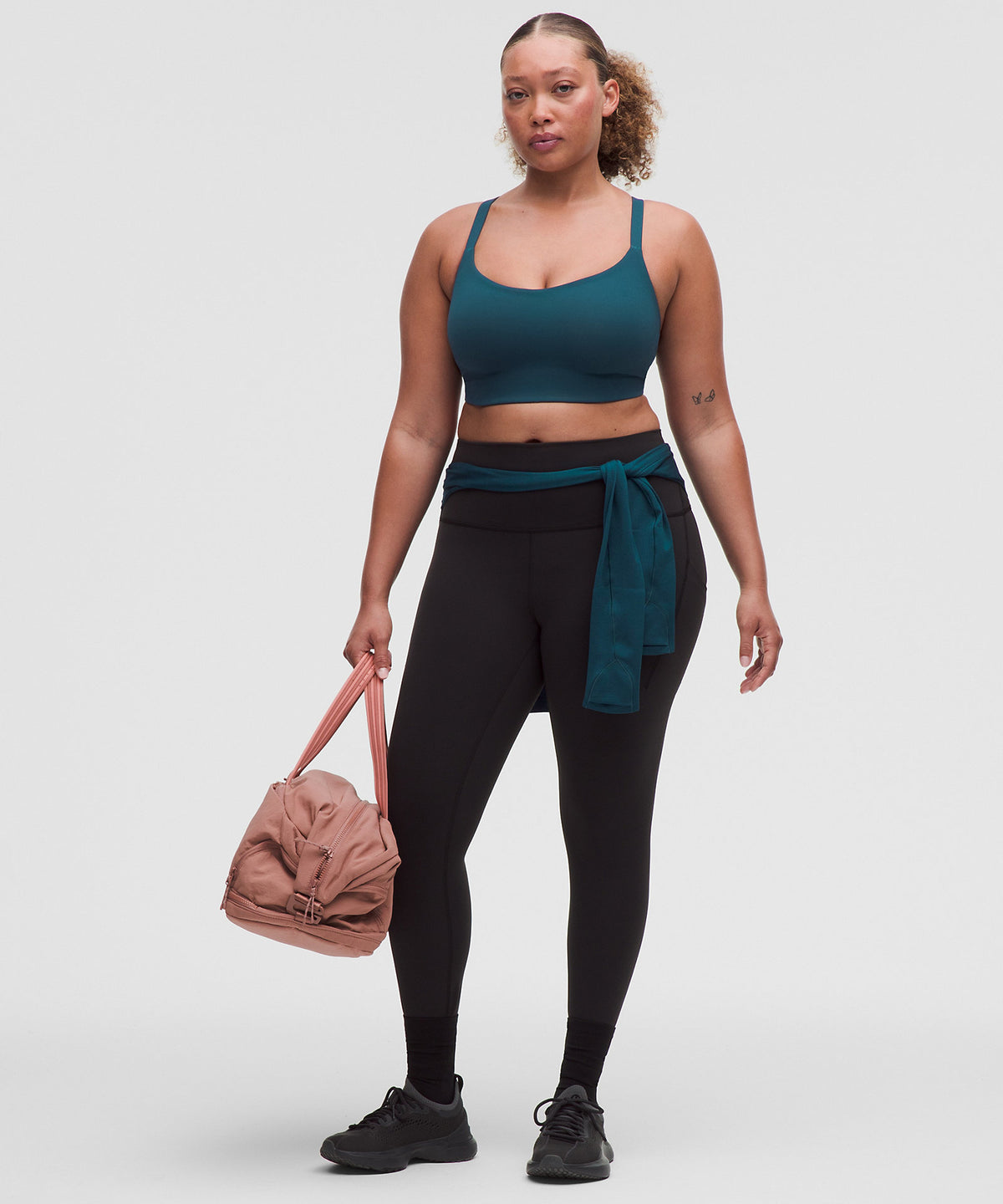Lululemon Wunder Train Strappy Racer Bra DDD/G Cup - Remixed Marine - imagen 3