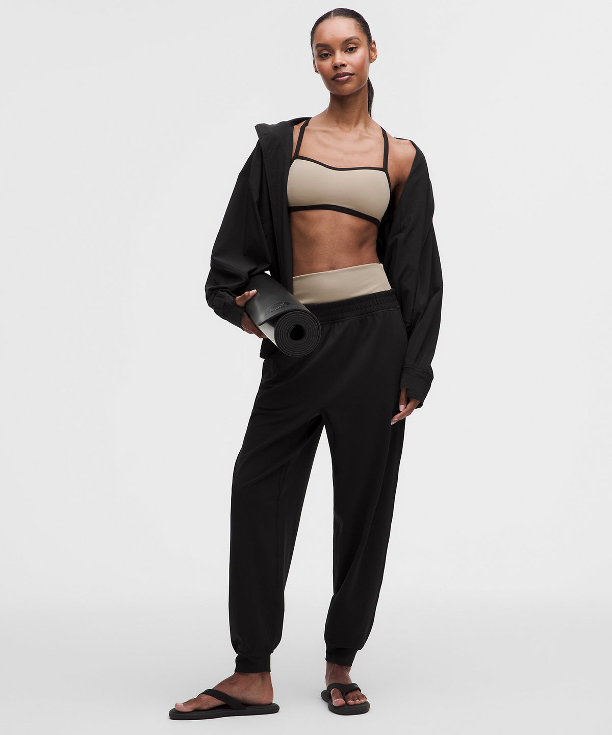 Lululemon Like a Cloud Bra B/C Cup Contrast Trim - Rumble Crumble - imagen 3