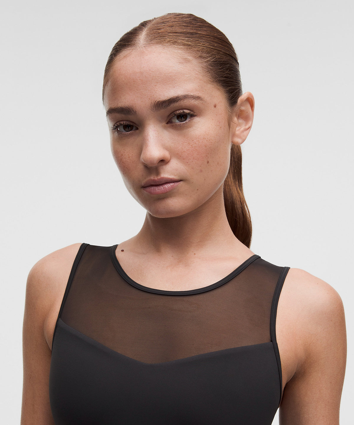 Lululemon Mesh Crossback Sports Bra B/C Cup - Black - imagen 4