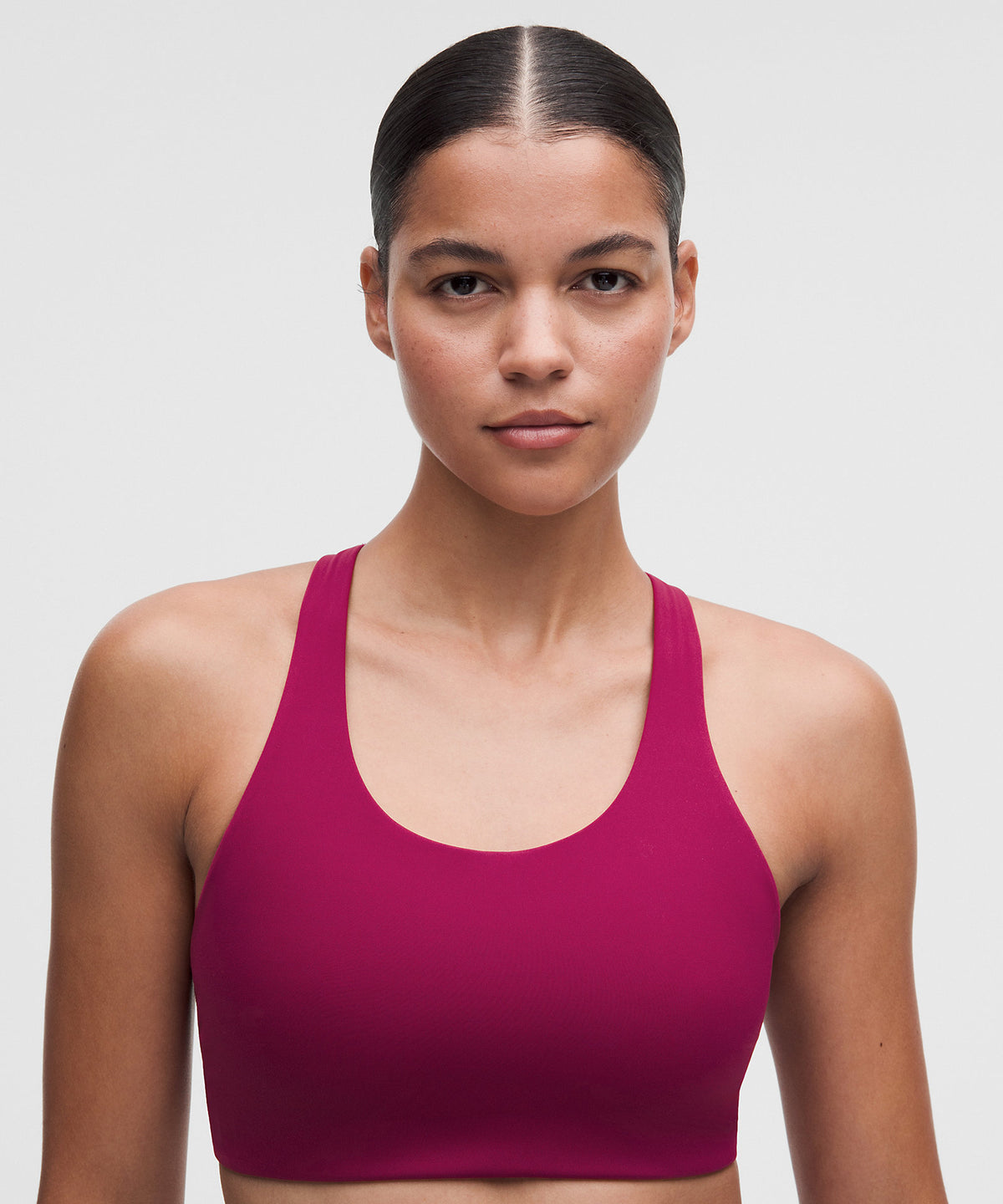 Lululemon Back Pocket Racerback Run Bra Medium Support, B/C Cup - Raspberry Rave - imagen 4