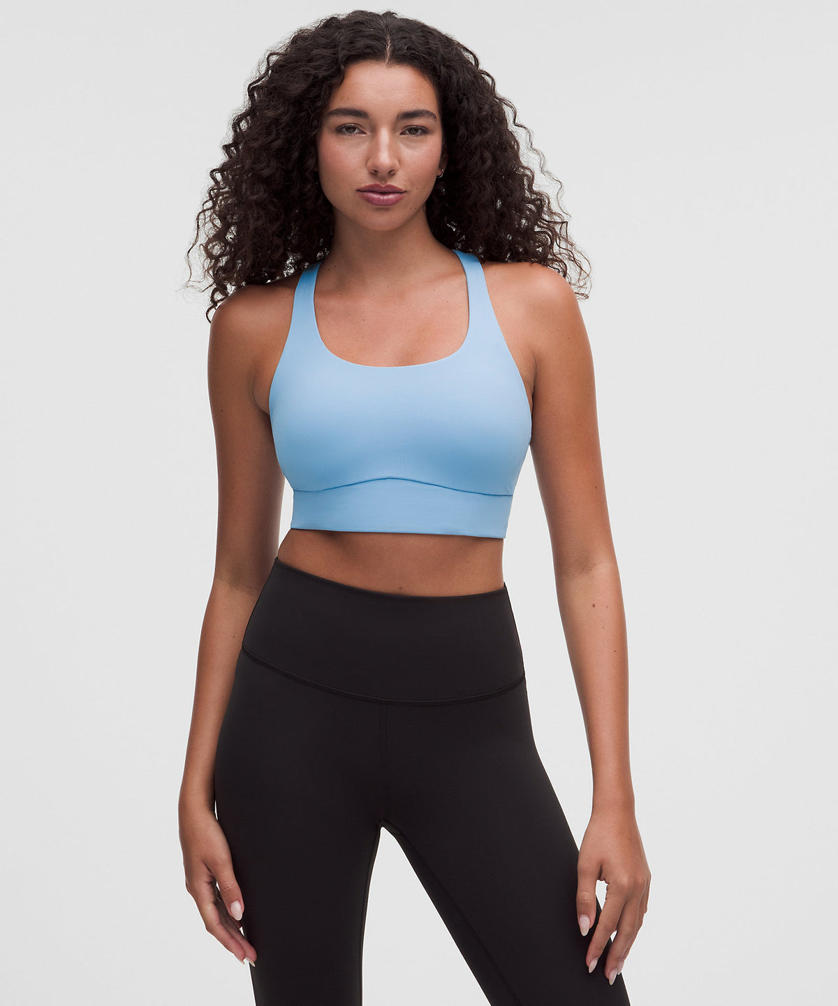 Lululemon Energy Longline Bra Medium Support, B-D Cups Evolve - Dreamy Blue - imagen 1