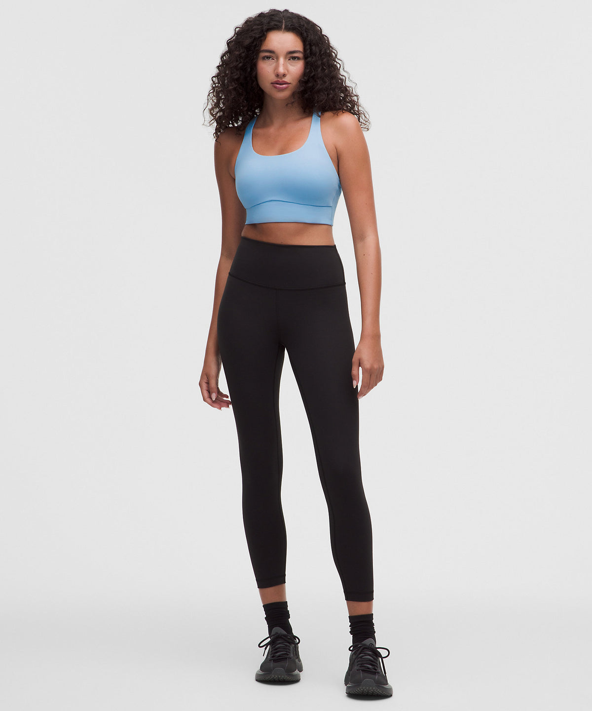 Lululemon Energy Longline Bra Medium Support, B-D Cups Evolve - Dreamy Blue - imagen 3