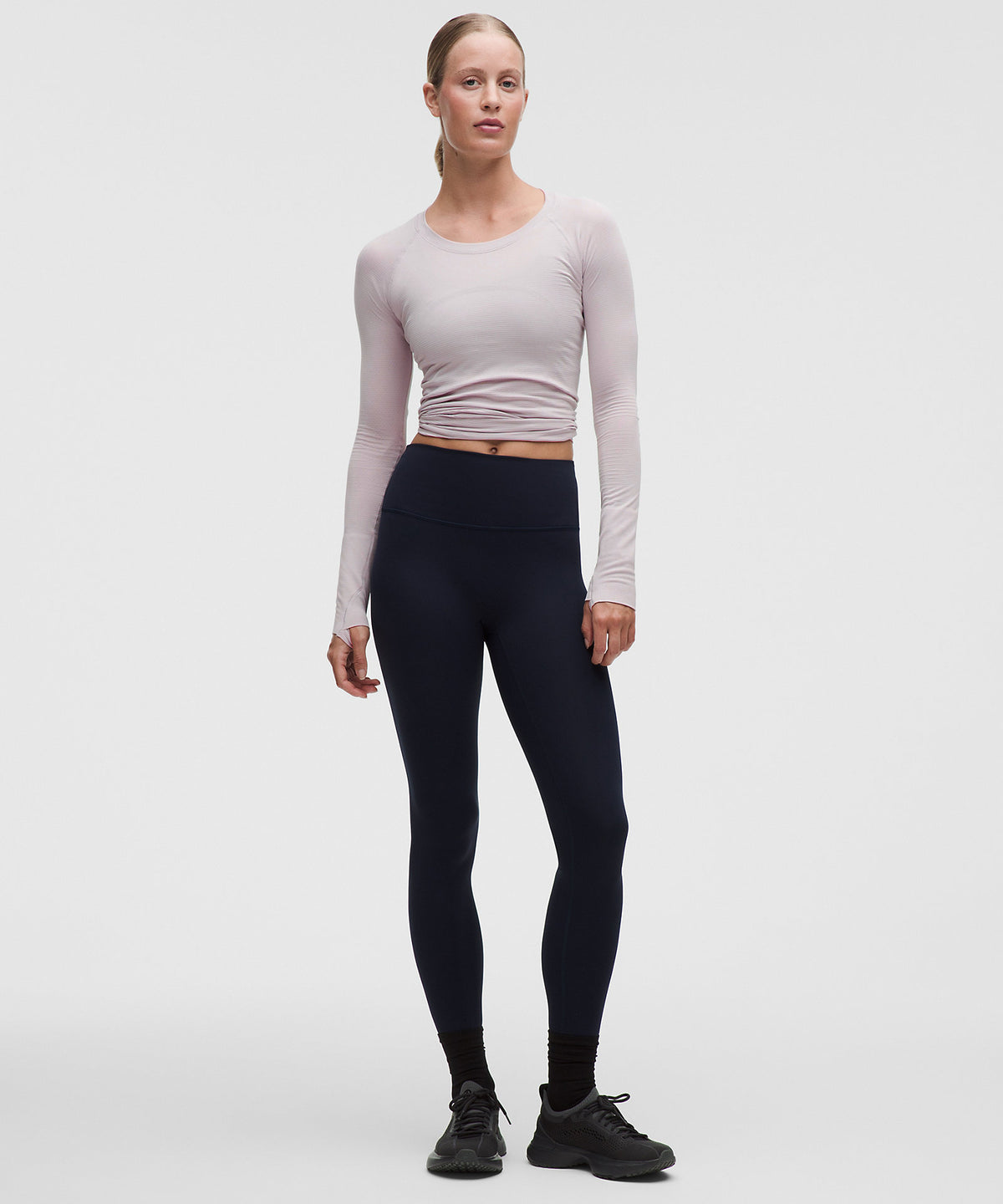 Lululemon Swiftly Tech Long-Sleeve Shirt 2.0 Hip Length - Icy Taupe - imagen 2