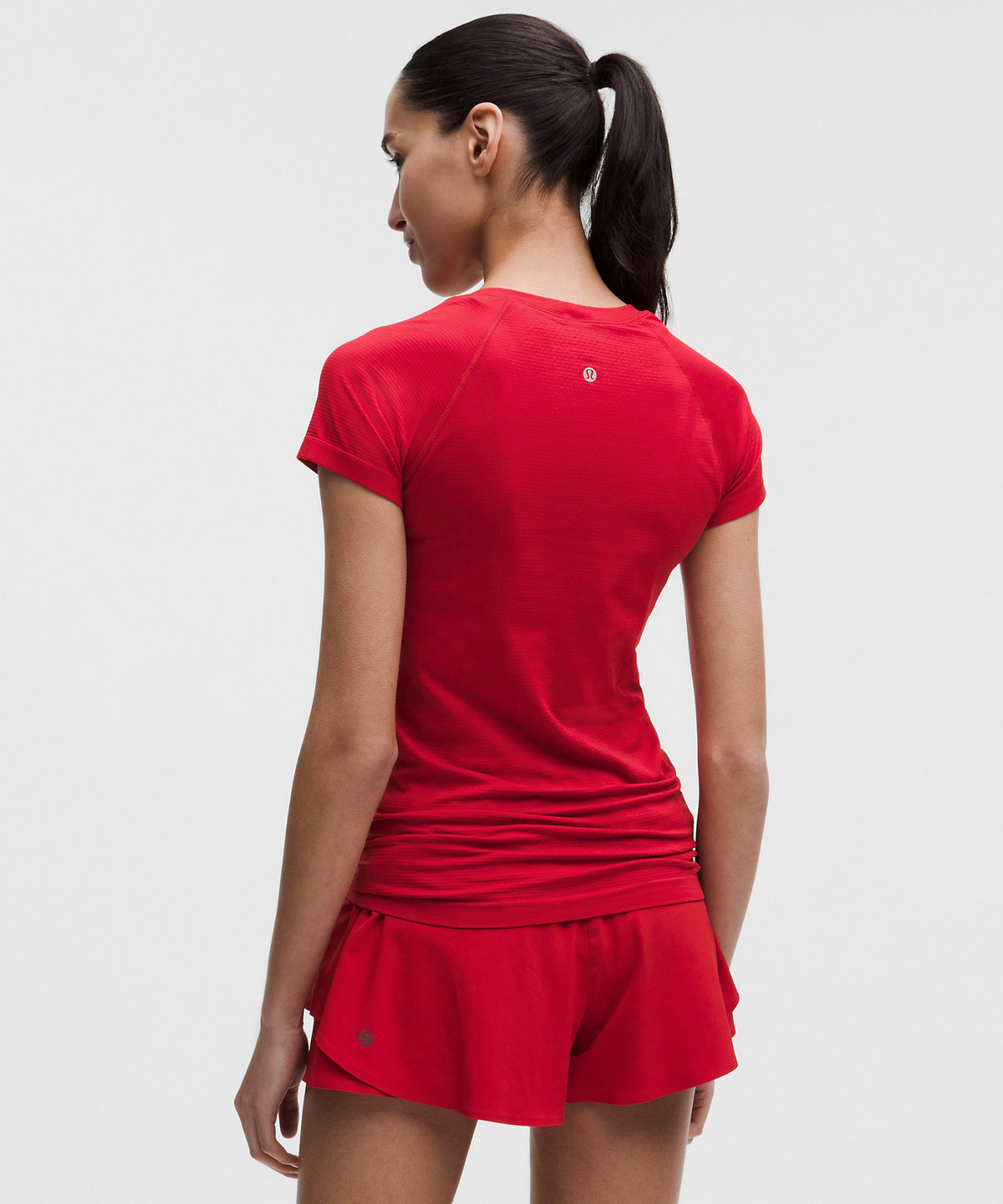 Lululemon Swiftly Tech Short-Sleeve Shirt 2.0 Hip Length - Oxford Red - imagen 3