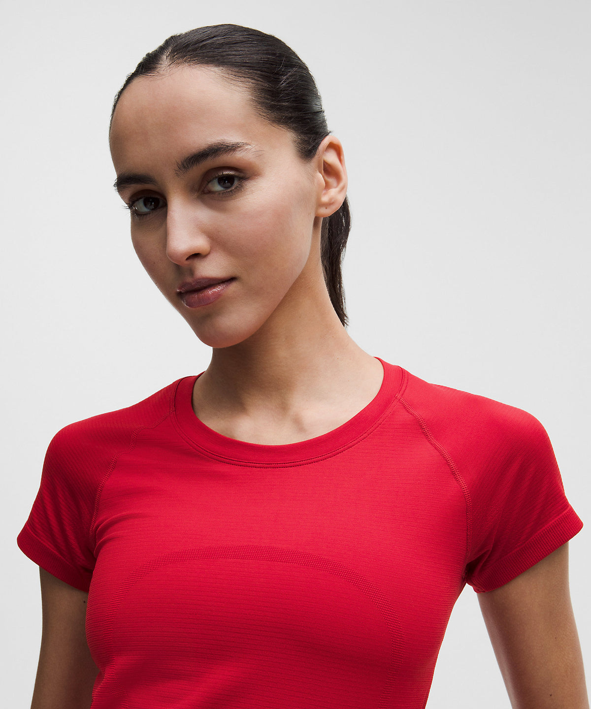 Lululemon Swiftly Tech Short-Sleeve Shirt 2.0 Hip Length - Oxford Red - imagen 4