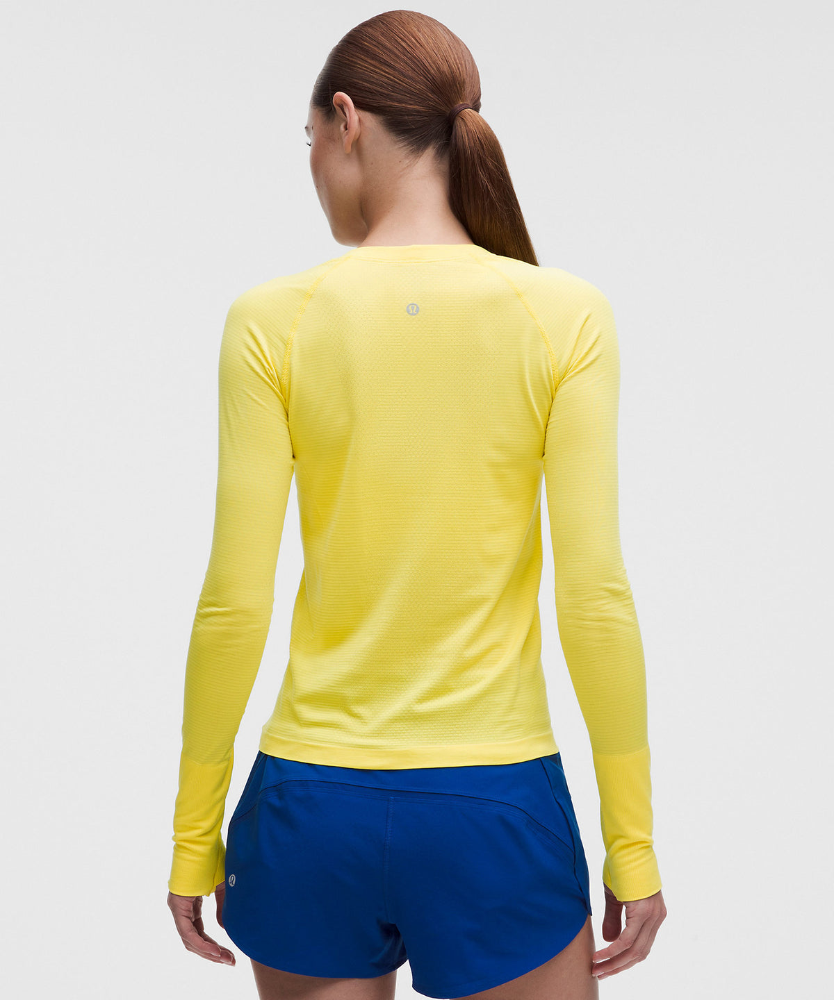 Lululemon Swiftly Tech Long-Sleeve Shirt 2.0 Waist Length - Lime & Yours - imagen 3