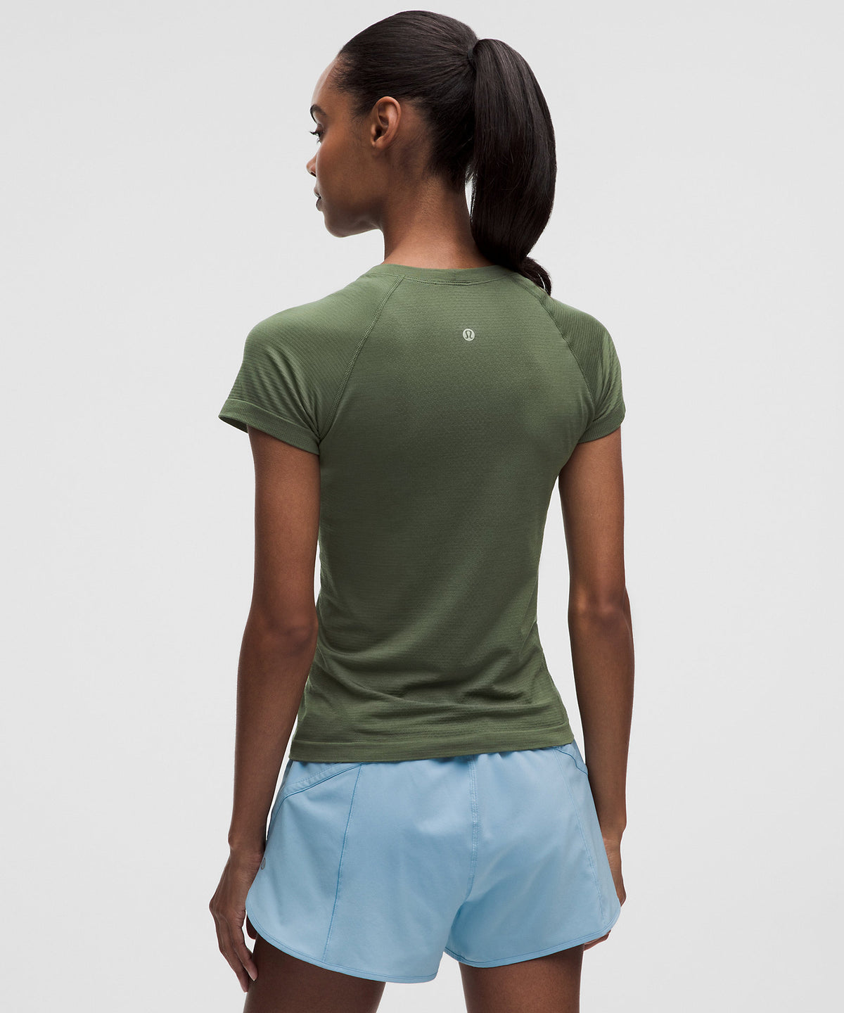 Lululemon Swiftly Tech Short-Sleeve Shirt 2.0 Waist Length - Sassy Sage - imagen 3