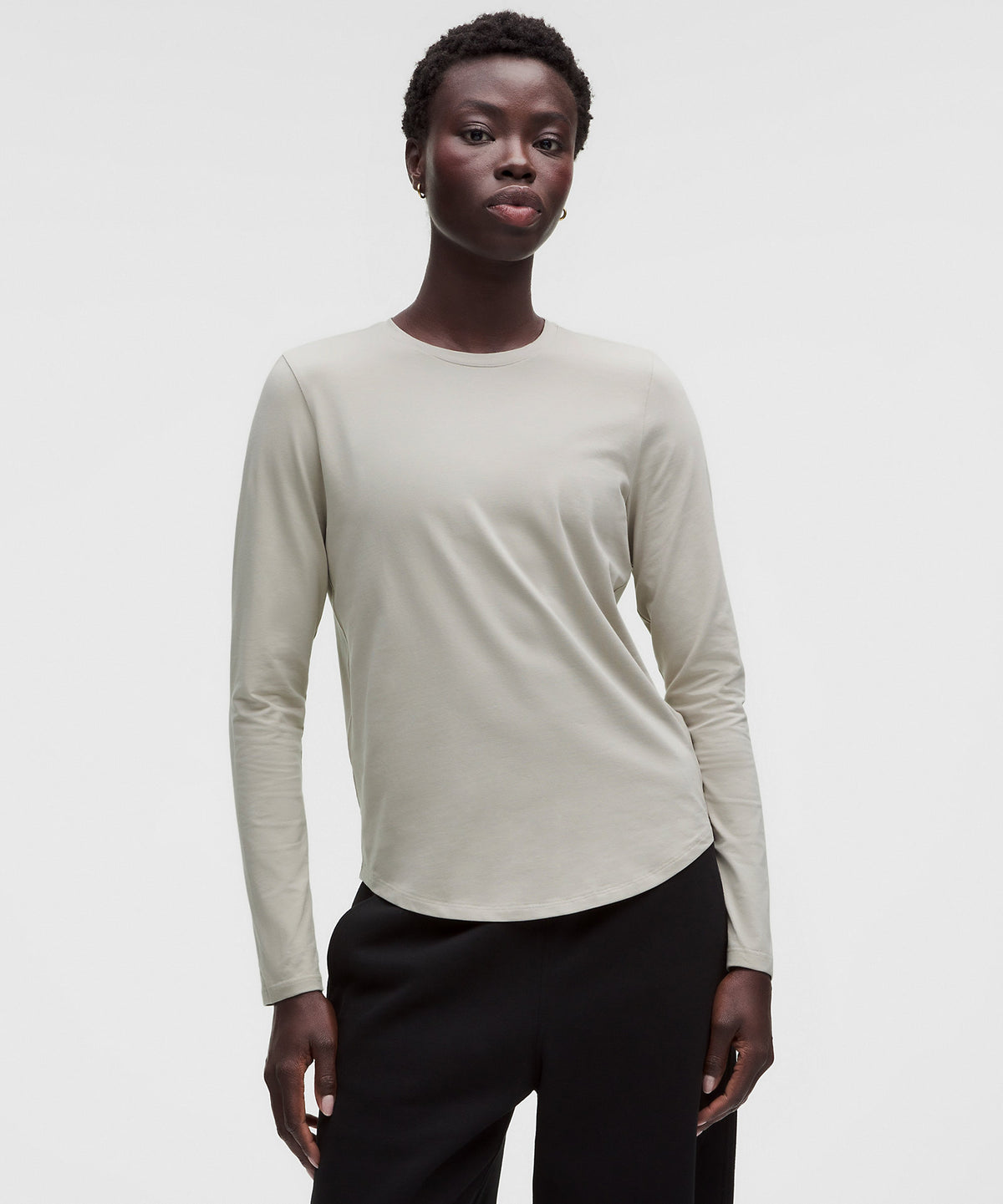 Lululemon Love Long-Sleeve Shirt - Hailstone Grey - imagen 1