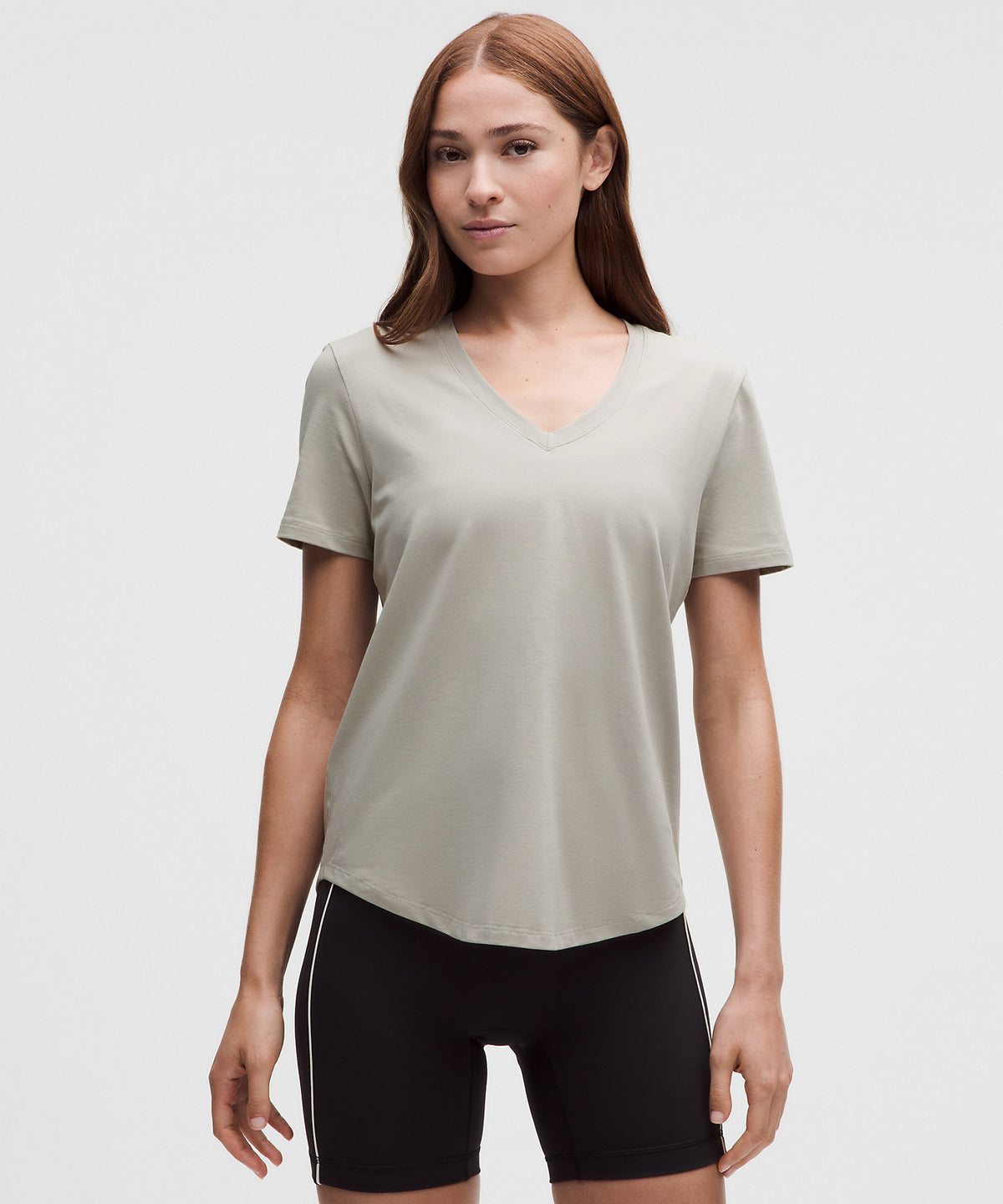 Lululemon Love V-Neck T-Shirt - Hailstone Grey - imagen 1