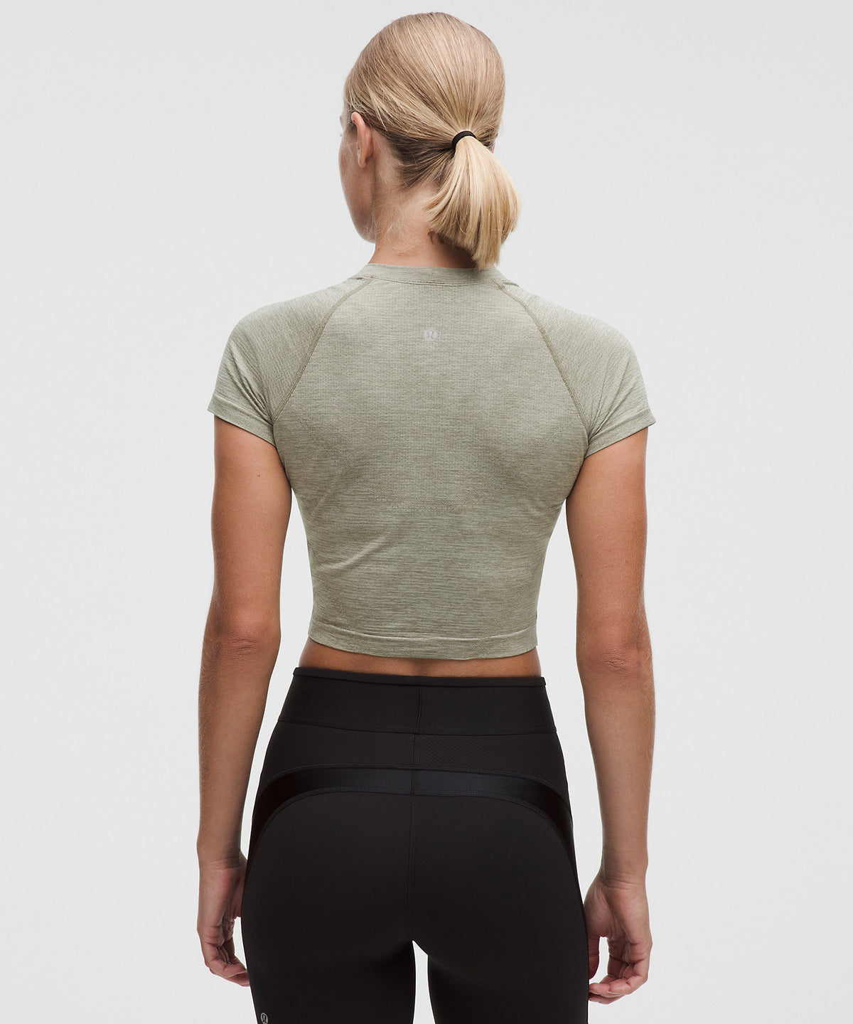 Lululemon Swiftly Tech Cropped Short-Sleeve Shirt 2.0 - Cypress Forest - imagen 3