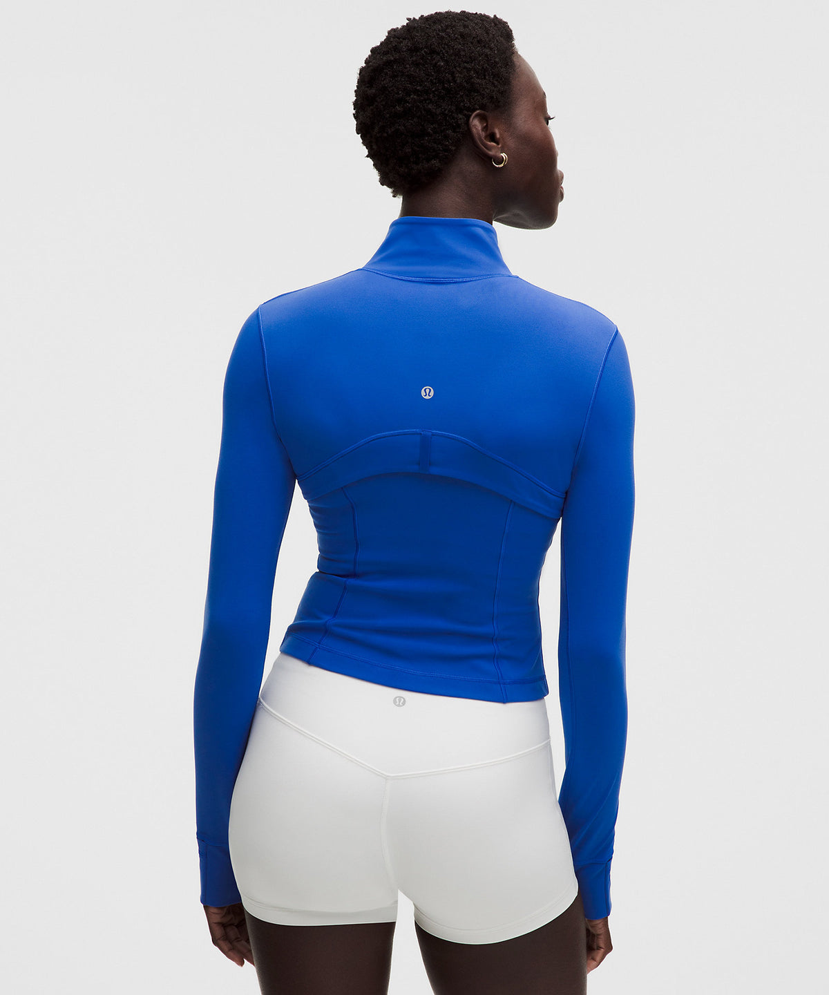 Lululemon Define Cropped Jacket Nulu - Beach Ball Blue - imagen 3