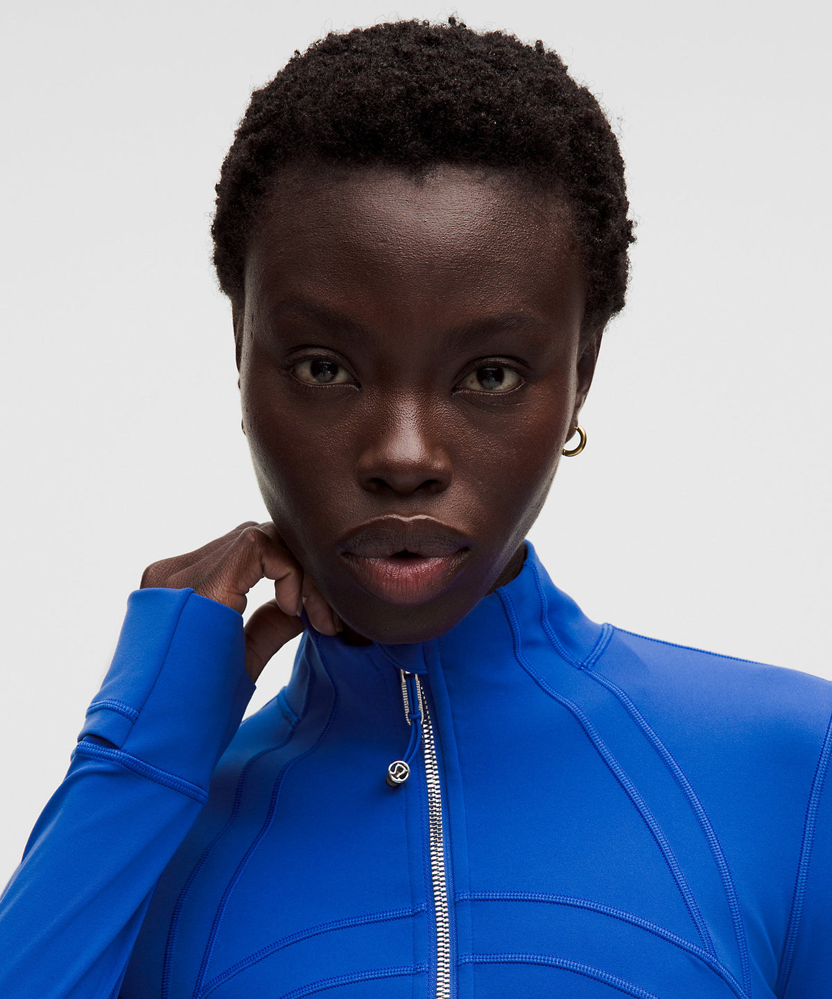 Lululemon Define Cropped Jacket Nulu - Beach Ball Blue - imagen 4