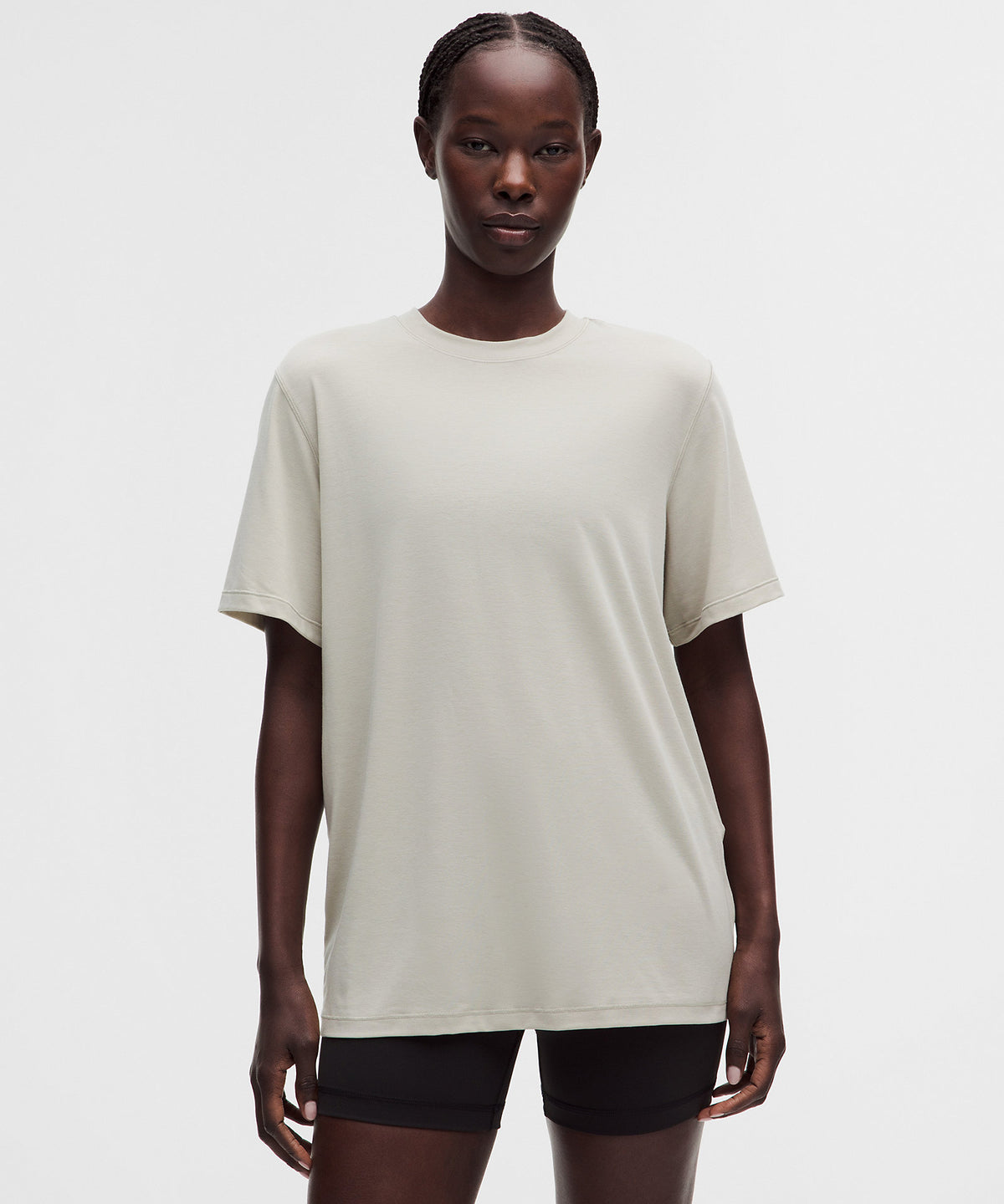 Lululemon Jersey Training Short-Sleeve Shirt - Hailstone Grey - imagen 1