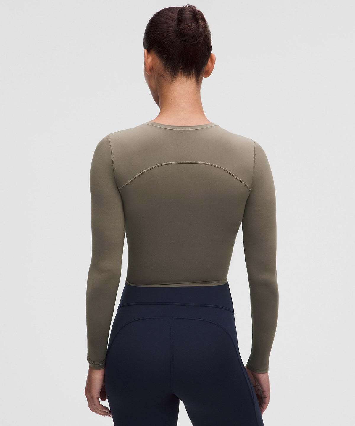 Lululemon Unrestricted Power Cropped Long-Sleeve Shirt - Cypress Forest - imagen 3