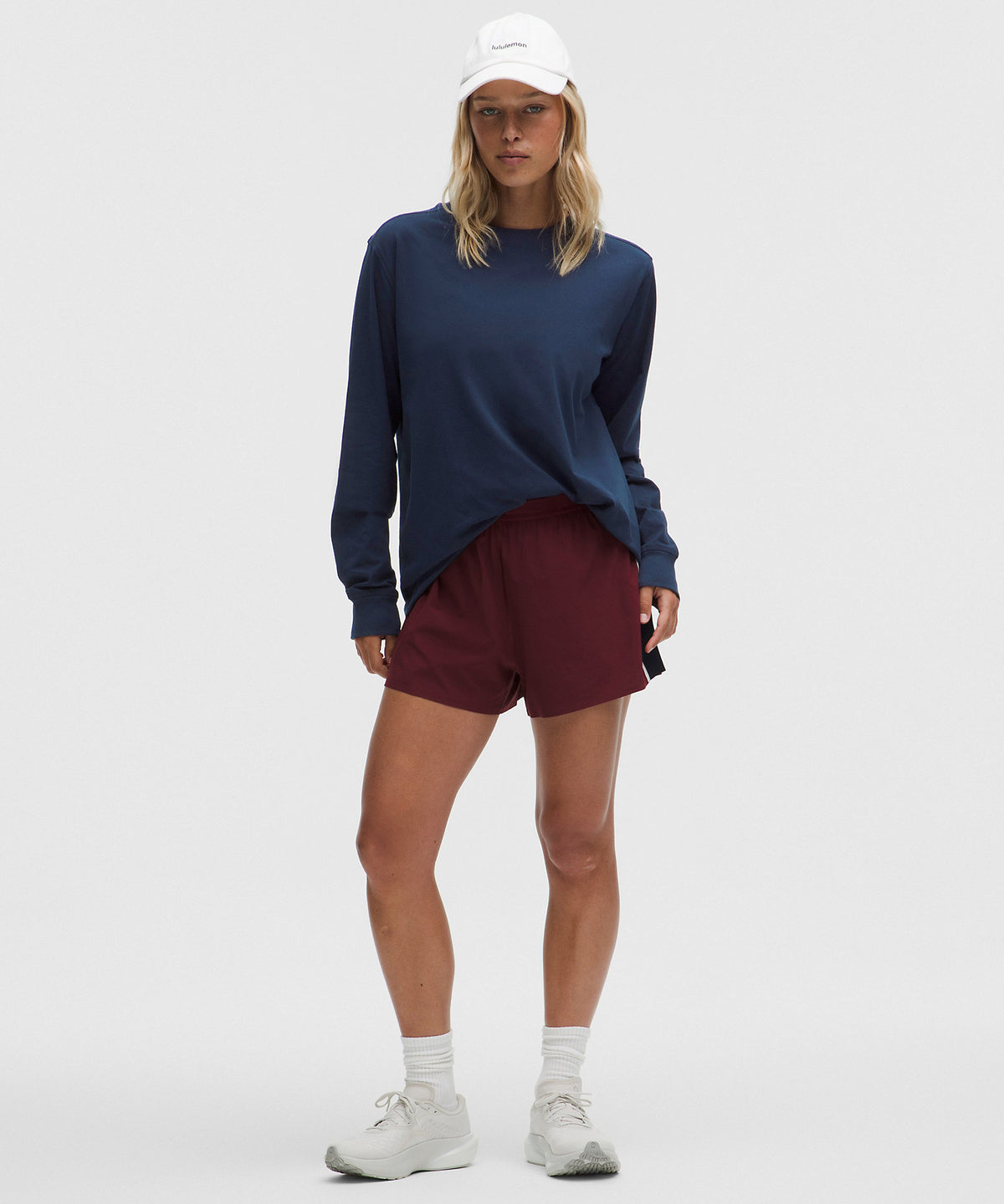Lululemon All Yours Organic Cotton-Blend Long-Sleeve Shirt - True Navy - imagen 2