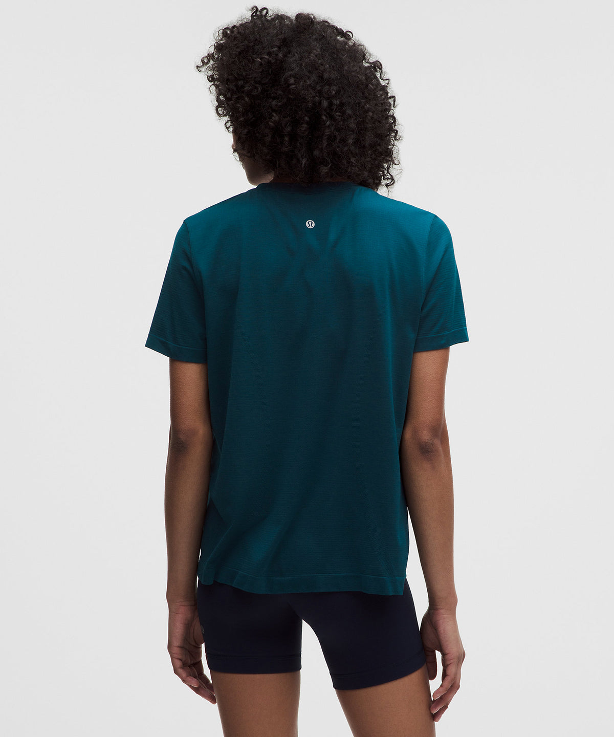 Lululemon Swiftly Relaxed Short-Sleeve Shirt Hip Length - Remixed Marine - imagen 3