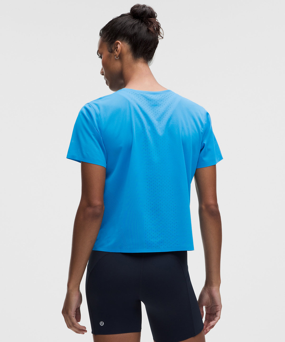 Lululemon Women's Fast and Free Short-Sleeve Shirt - Luminous Aqua Tone - imagen 3