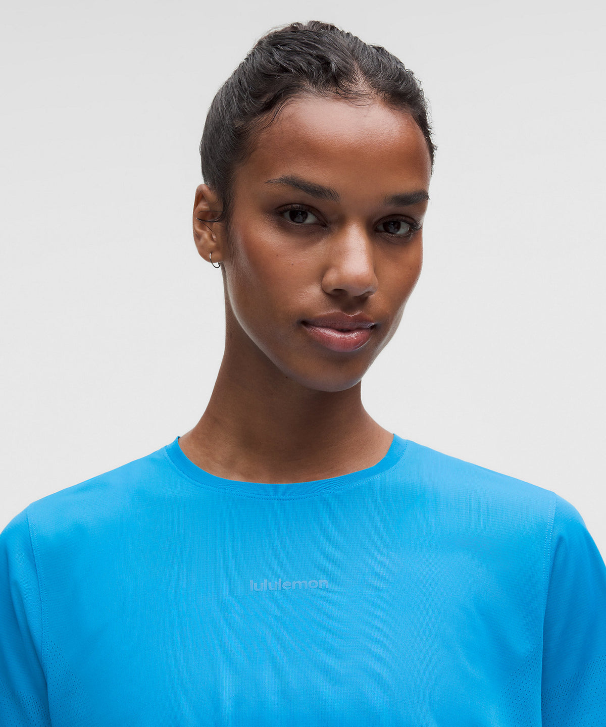 Lululemon Women's Fast and Free Short-Sleeve Shirt - Luminous Aqua Tone - imagen 4
