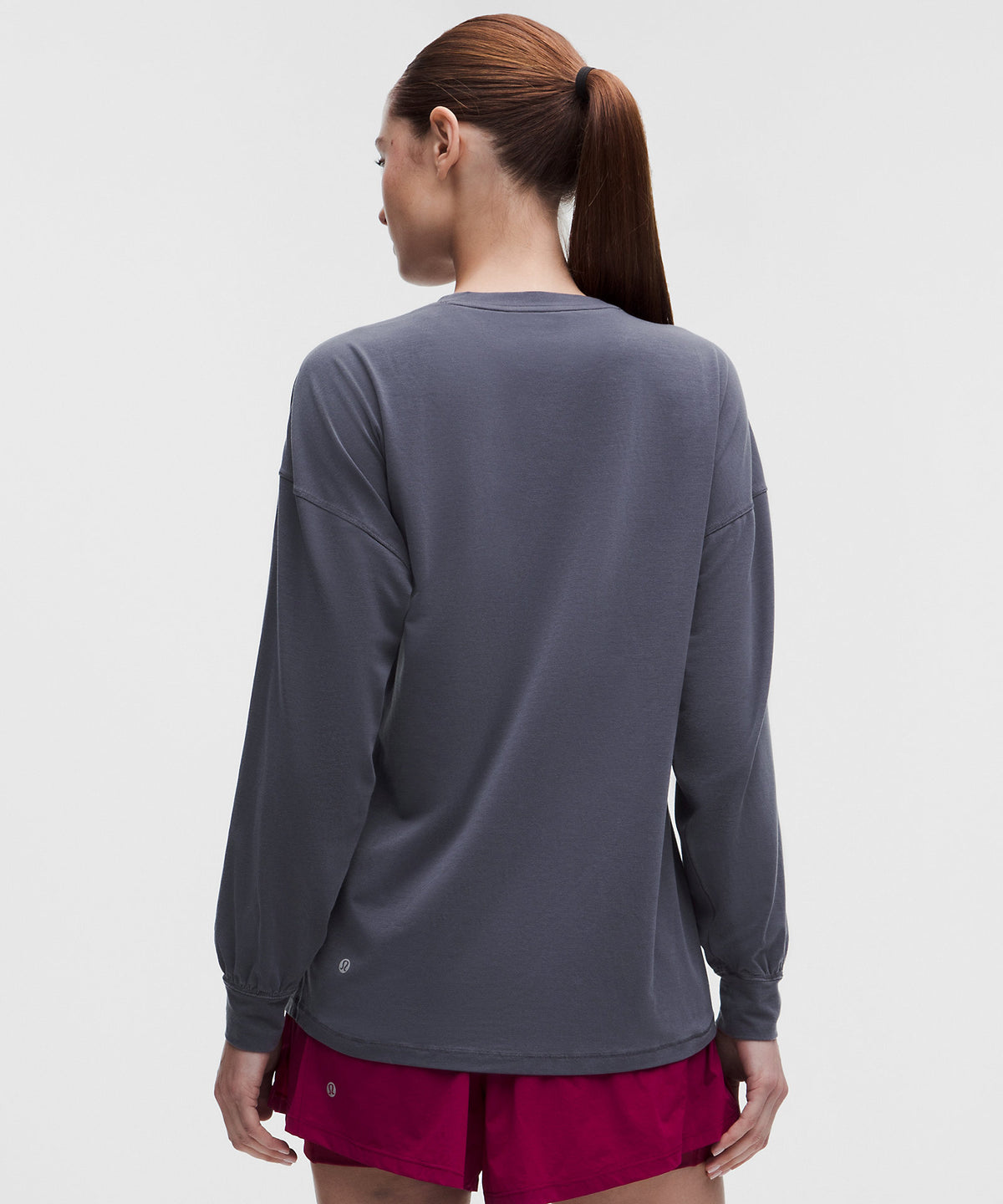 Lululemon EasySet Relaxed-Fit Long-Sleeve Shirt Wash - Dilute Wash True Navy - imagen 3
