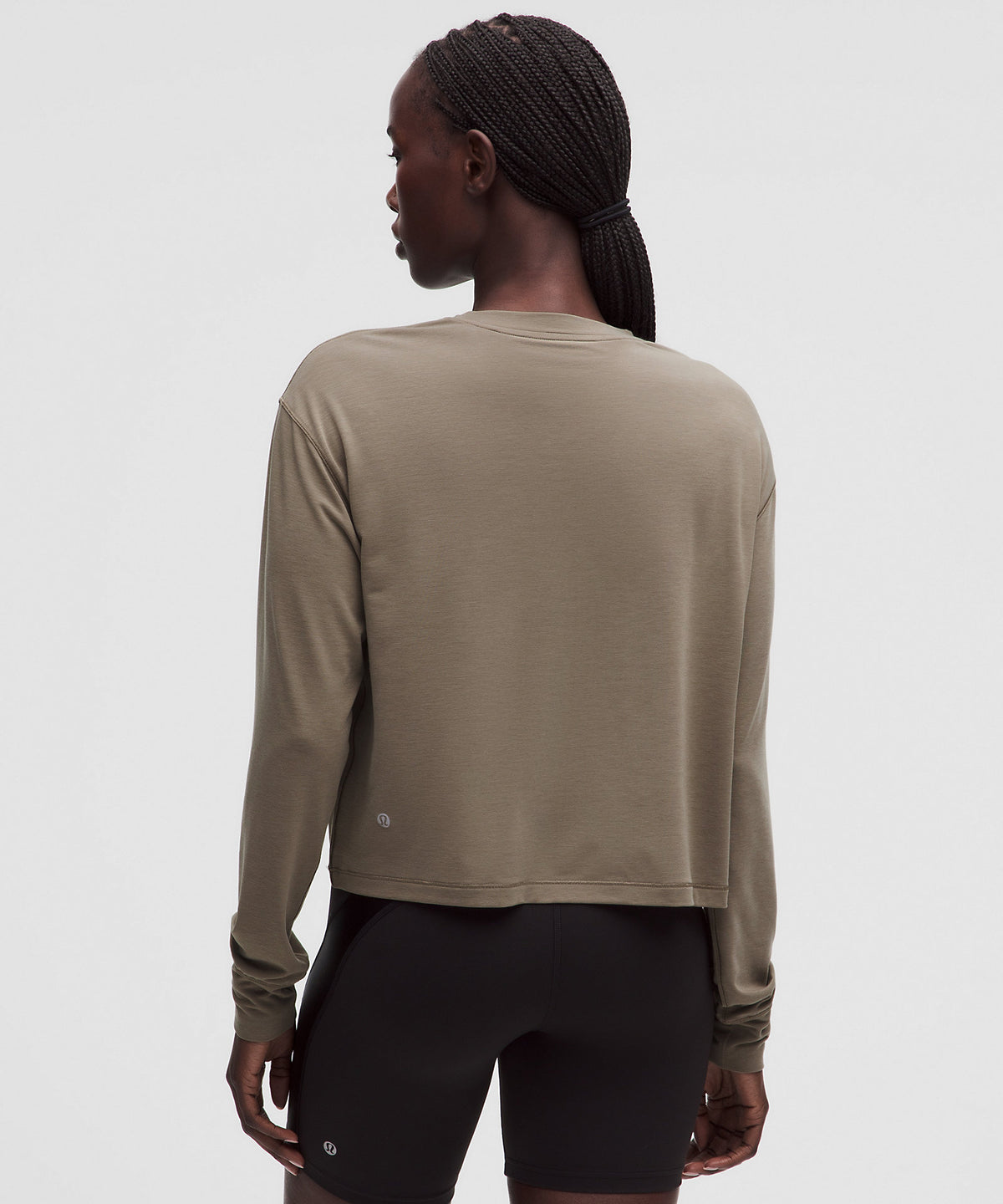Lululemon Jersey Training Long-Sleeve Shirt Wordmark - Cypress Forest - imagen 3
