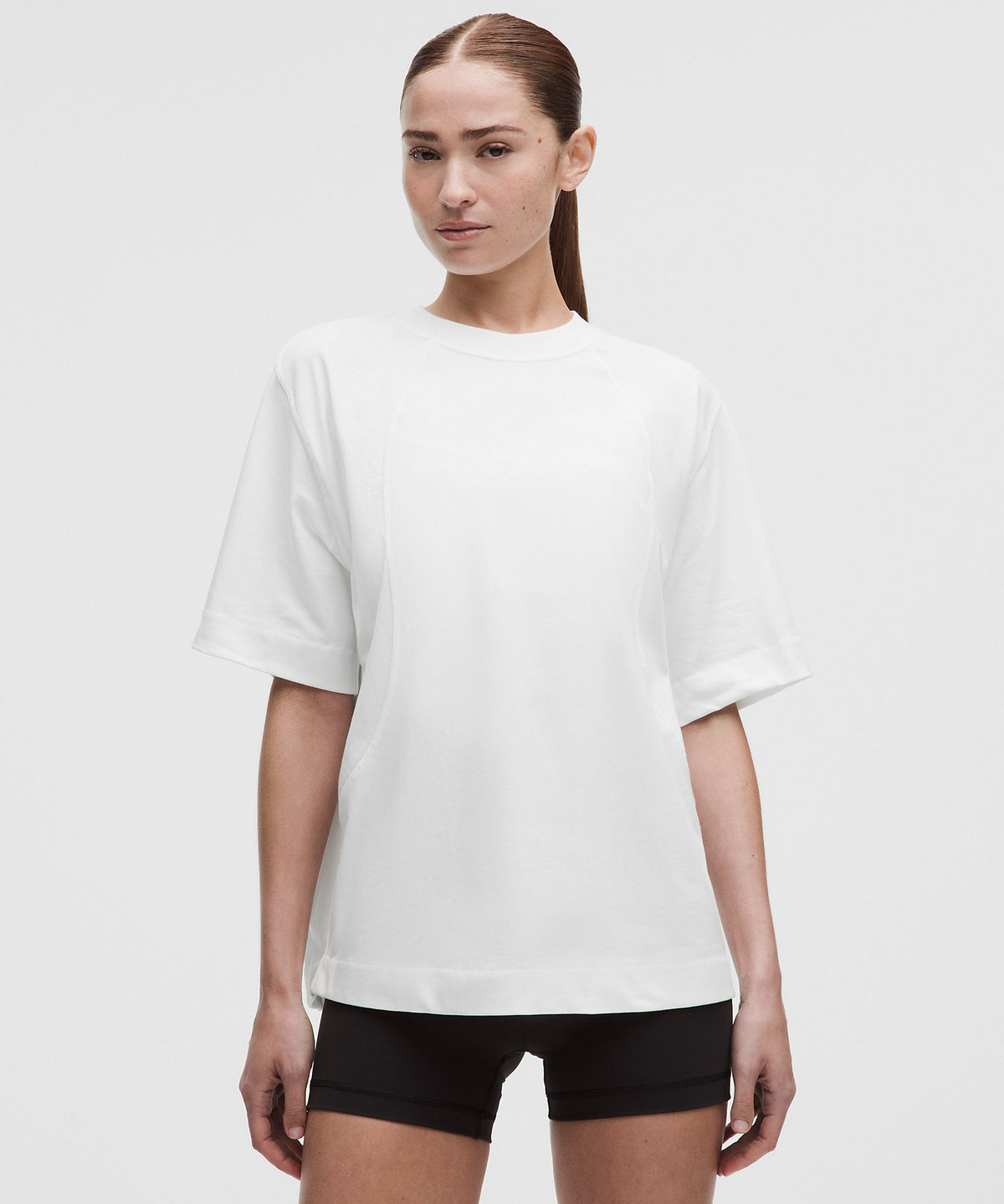 Lululemon Scuba Cotton Jersey T-Shirt - White - imagen 1