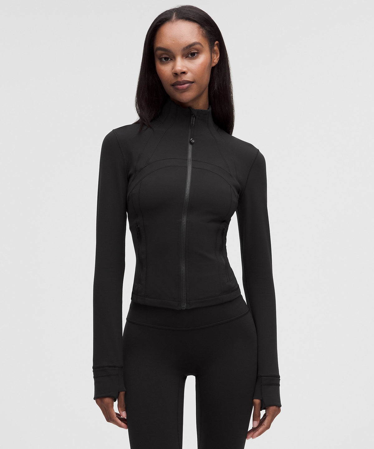 Lululemon Define Cropped Jacket Nulu - Black - imagen 1