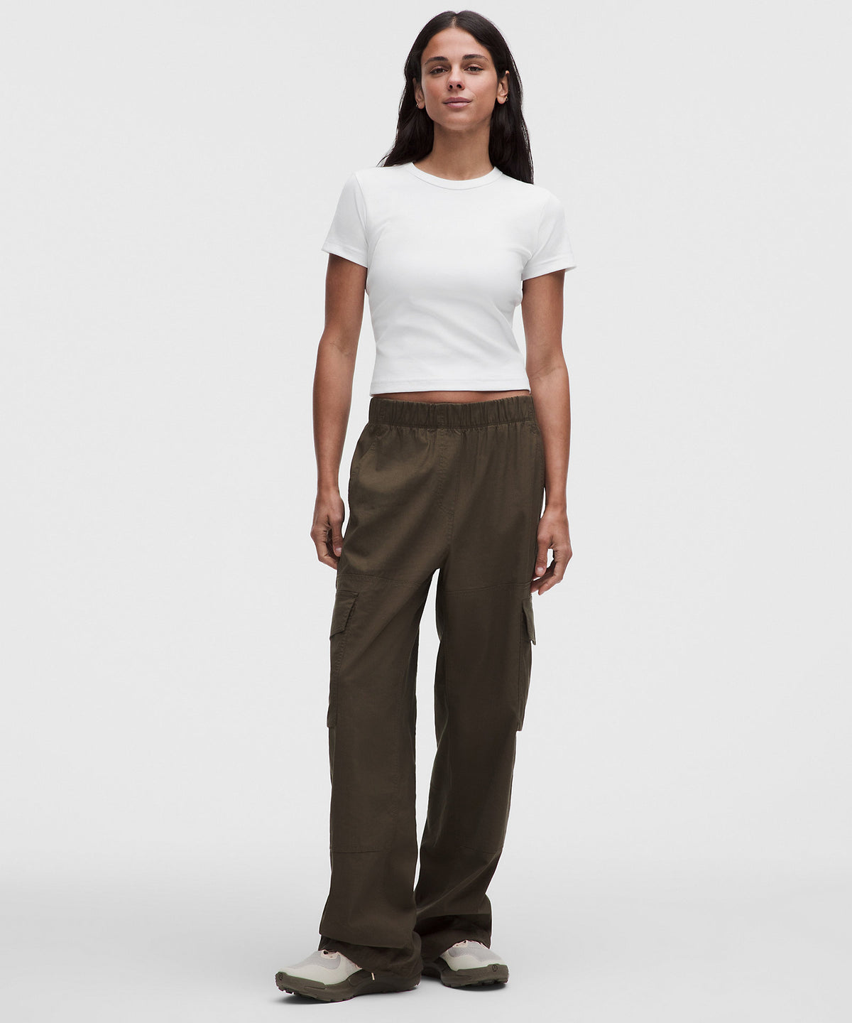 Lululemon Little Ribbed Tee - White - imagen 2